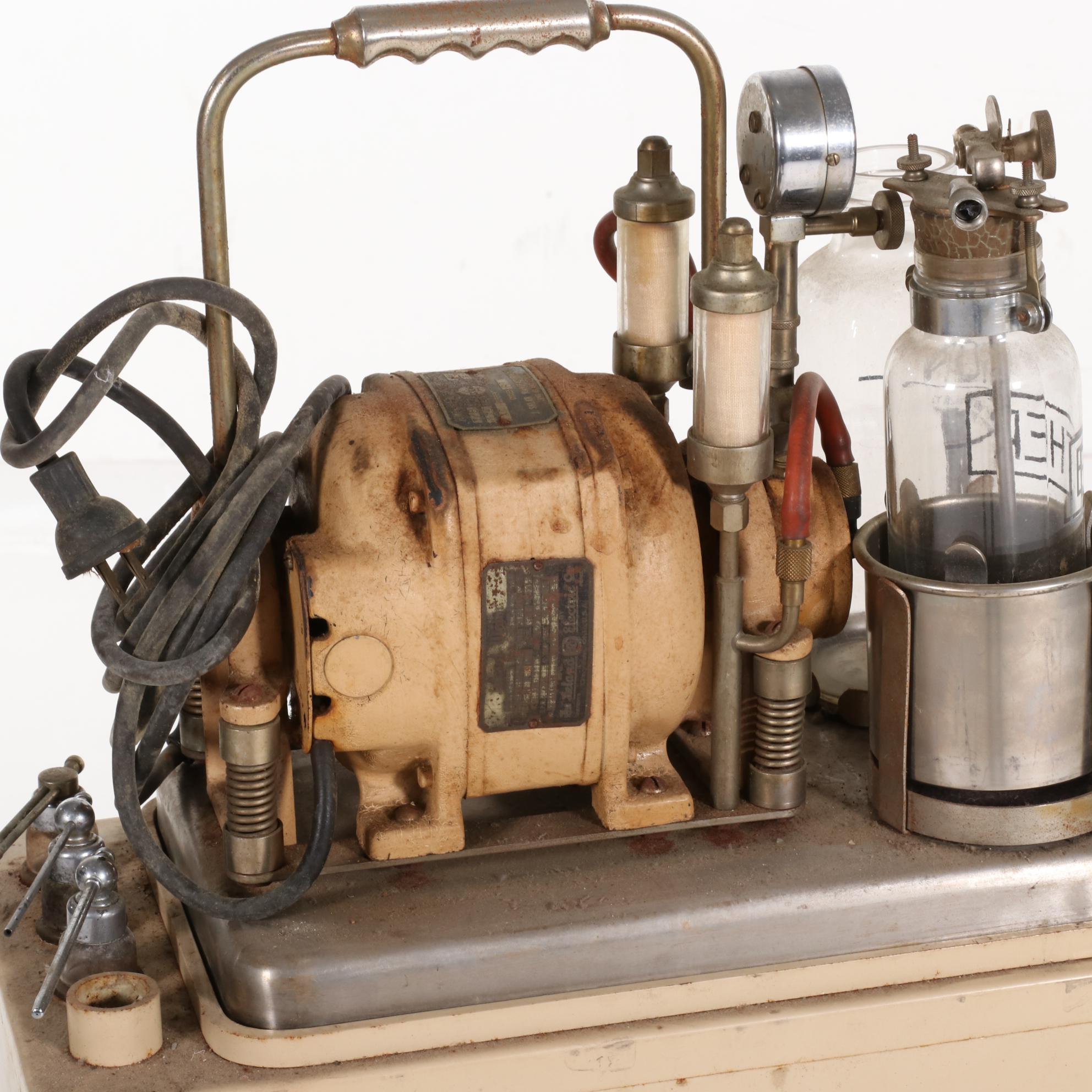 J. Sklar Manufacturing Tompkins Rotary Compressor with Metal Cart