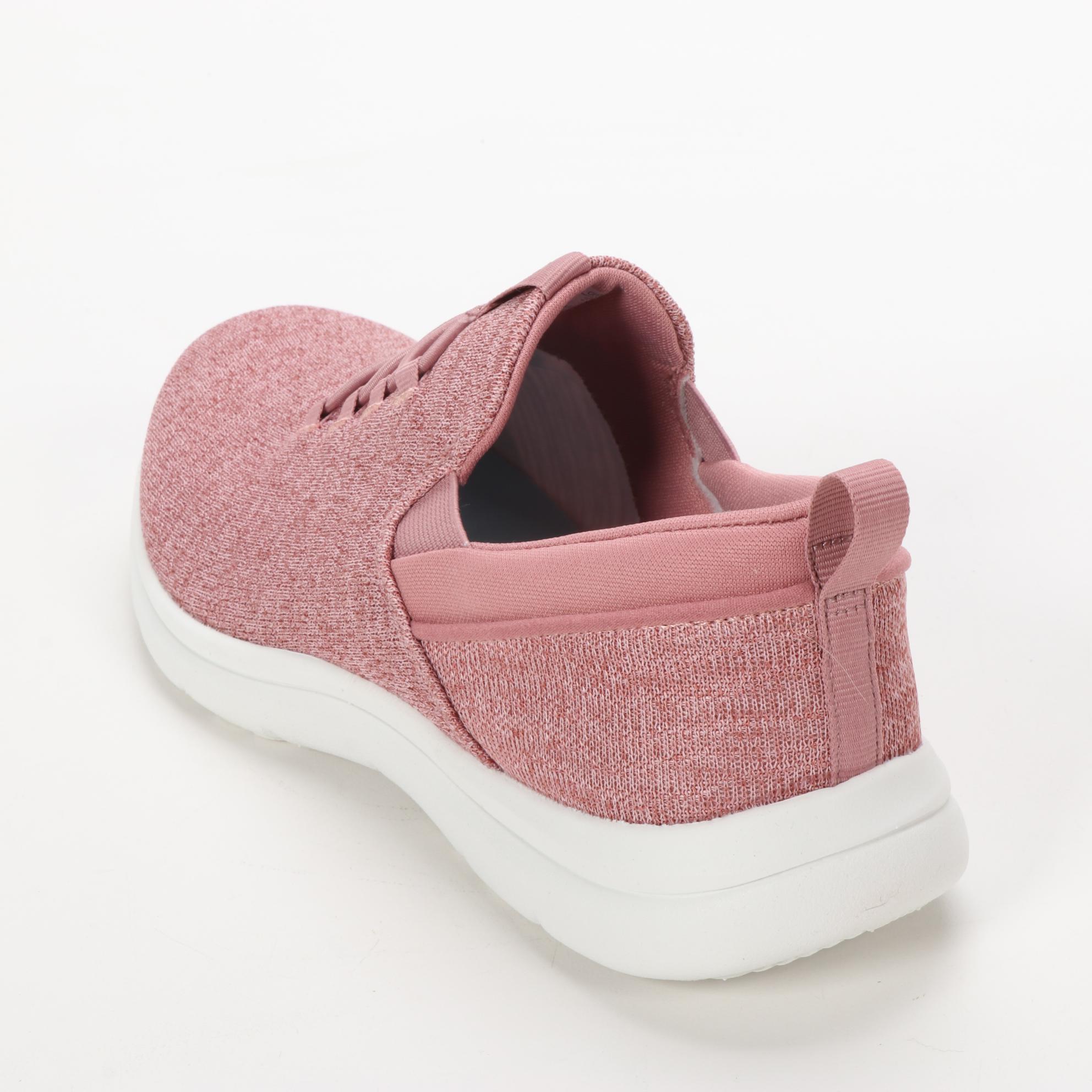 Ryka Elia Fabric Slip-On Sneakers in Tearose
