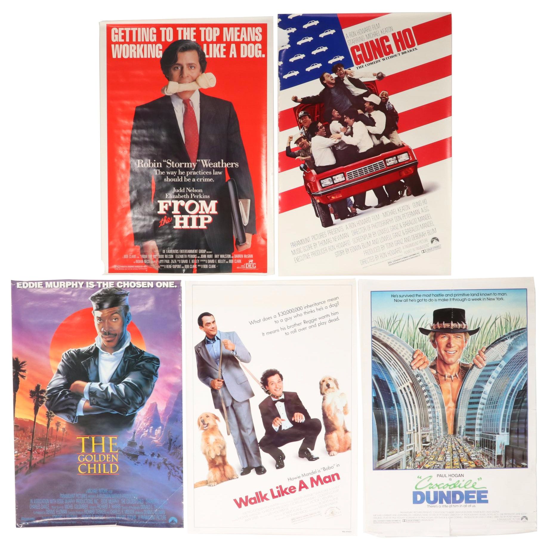 Comedy One-Sheet Theatrical Release Movie Posters, 1980s