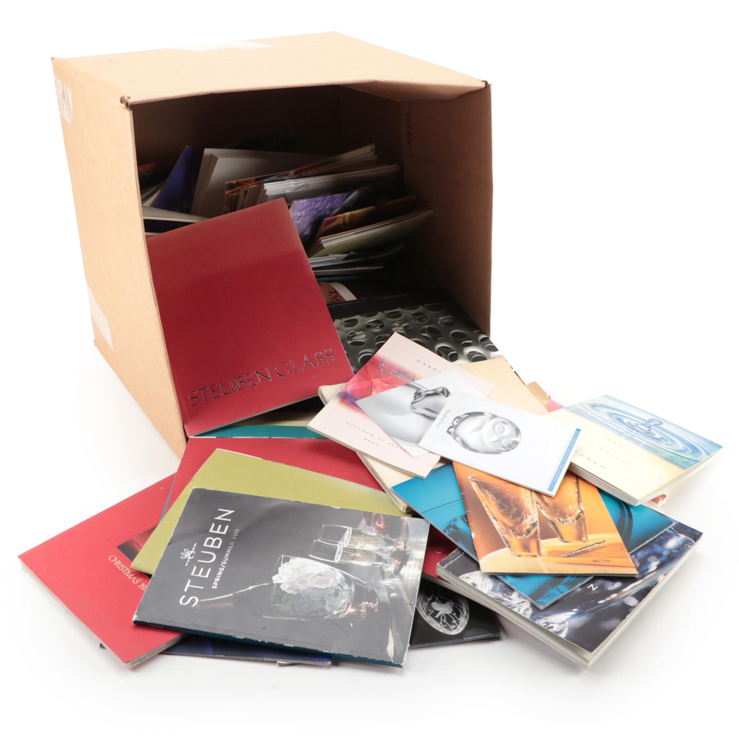 Steuben Art Glass Catalogs and Brochures