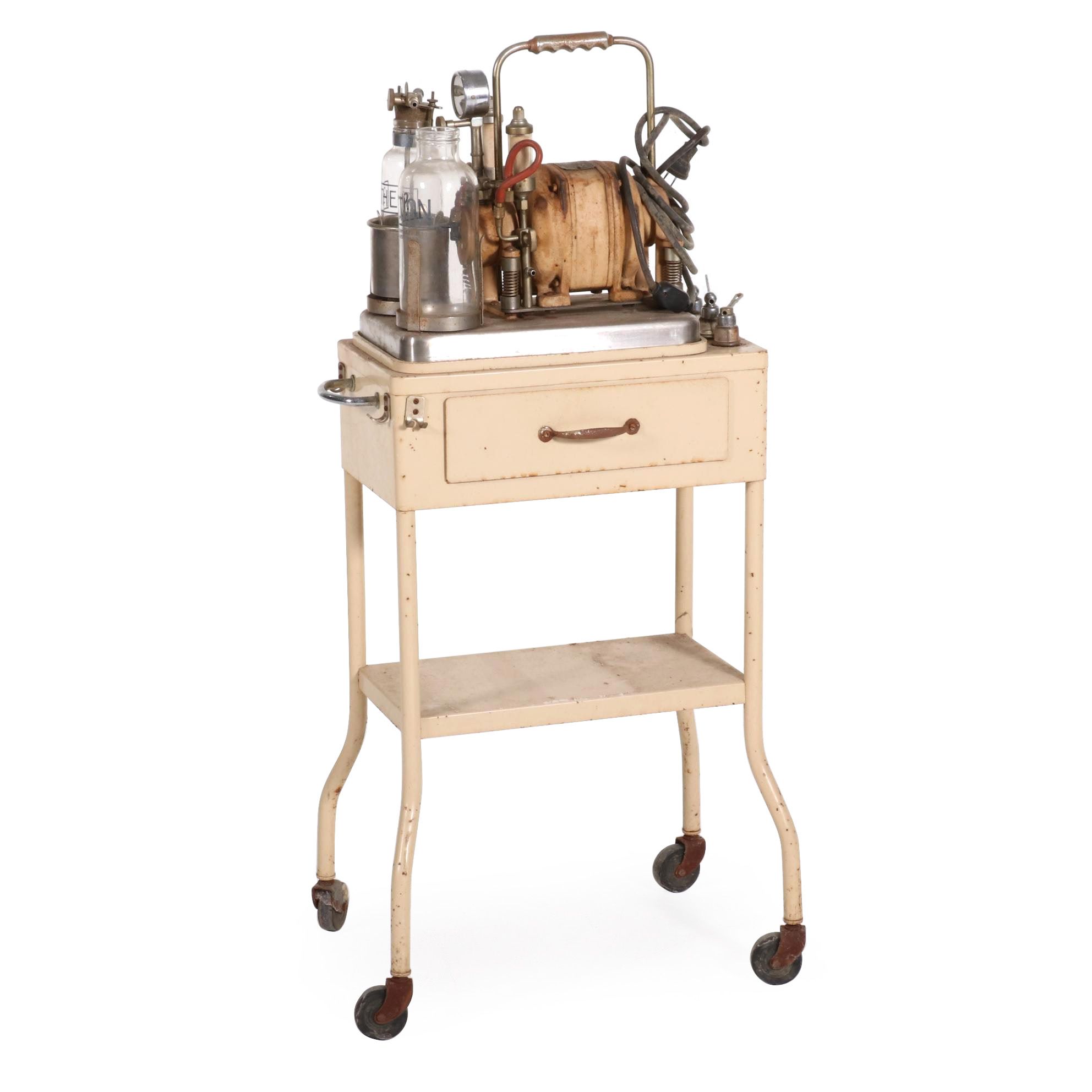 J. Sklar Manufacturing Tompkins Rotary Compressor with Metal Cart