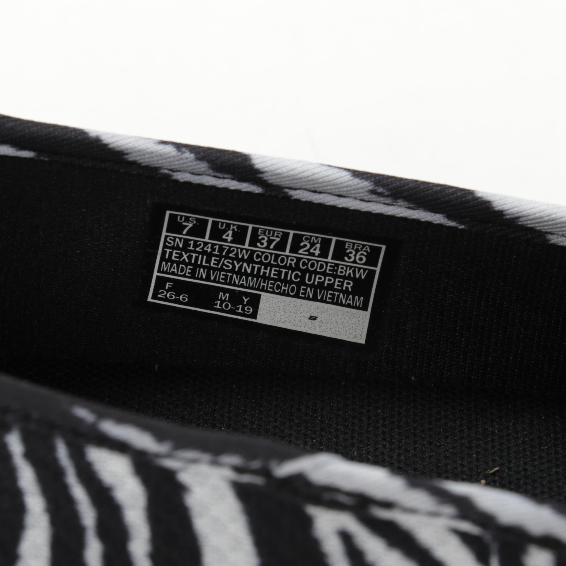 Skechers Performance Go Walk Slip-On Sneaker in Wild Thing Zebra Print