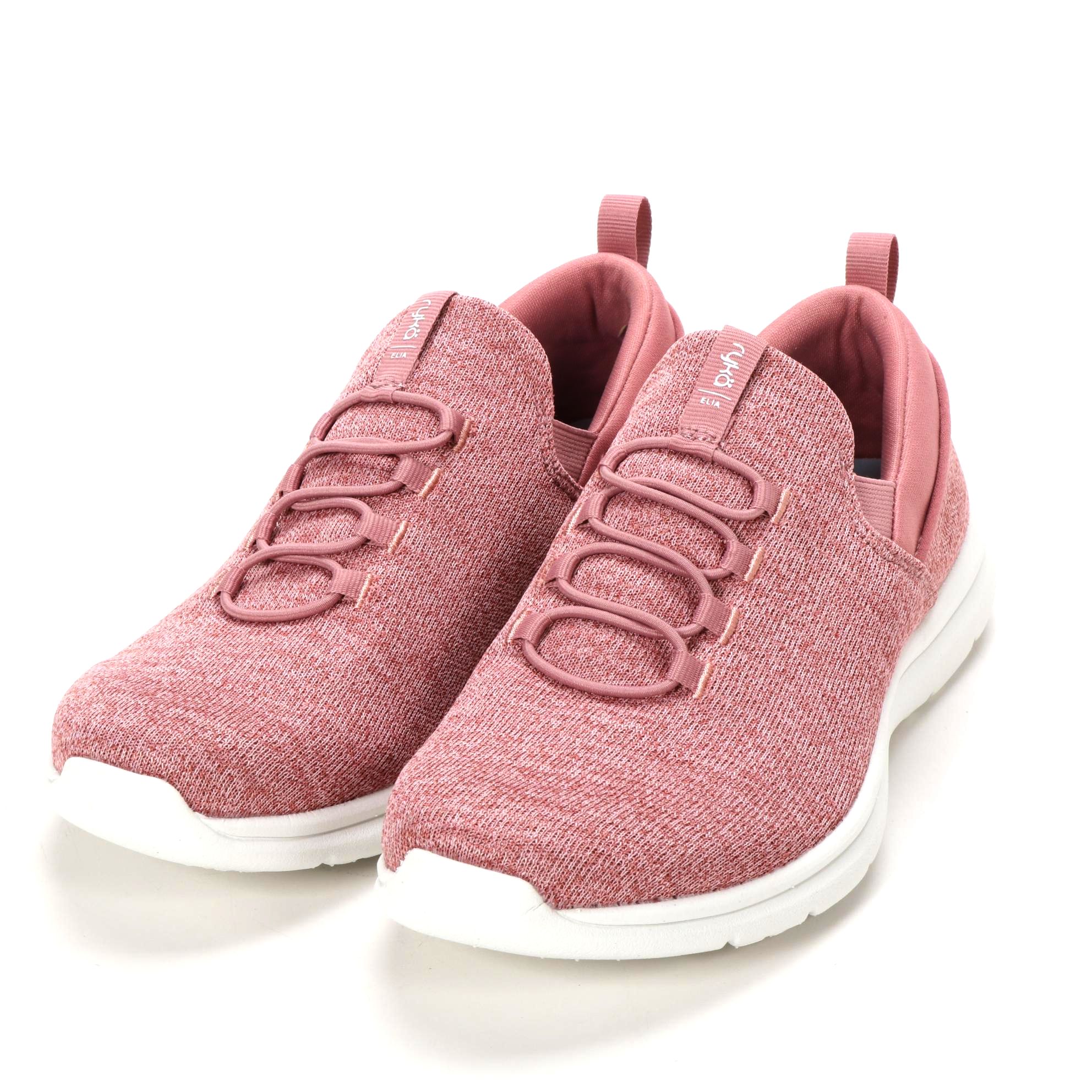 Ryka Elia Fabric Slip-On Sneakers in Tearose