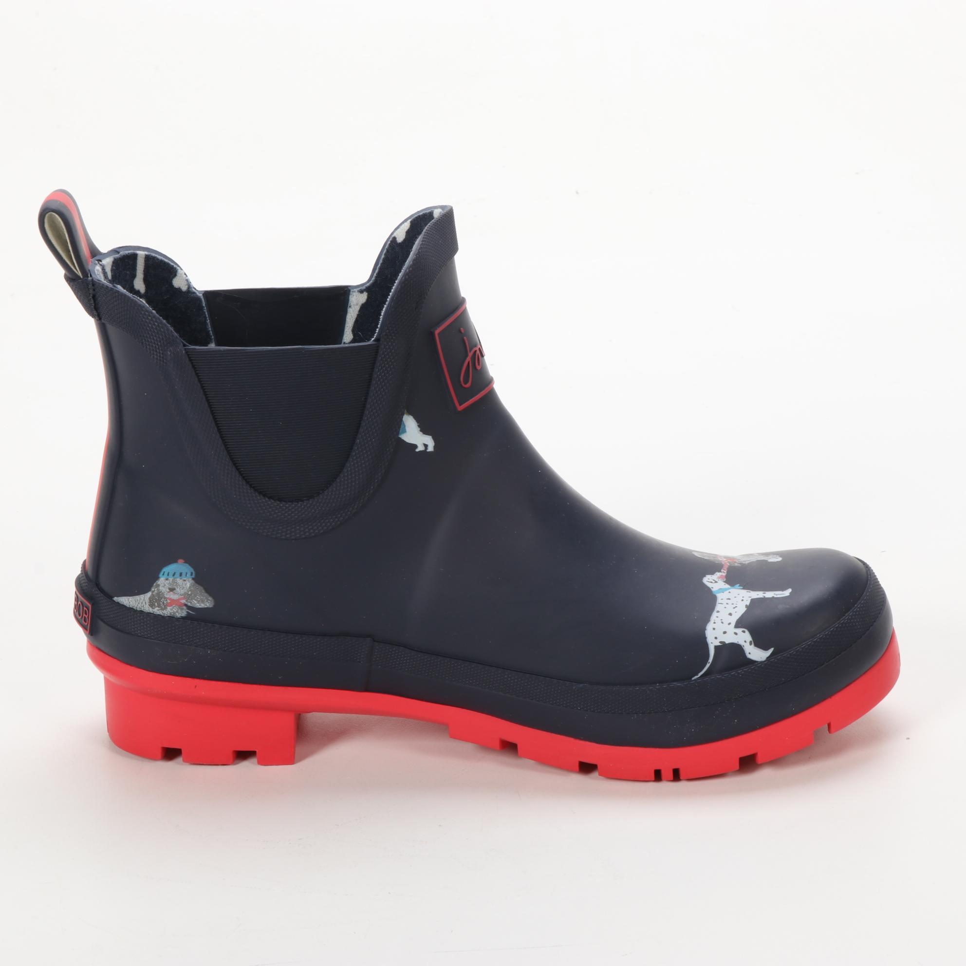 Joules Wellibob "Mayday Dogs" Rain Booties