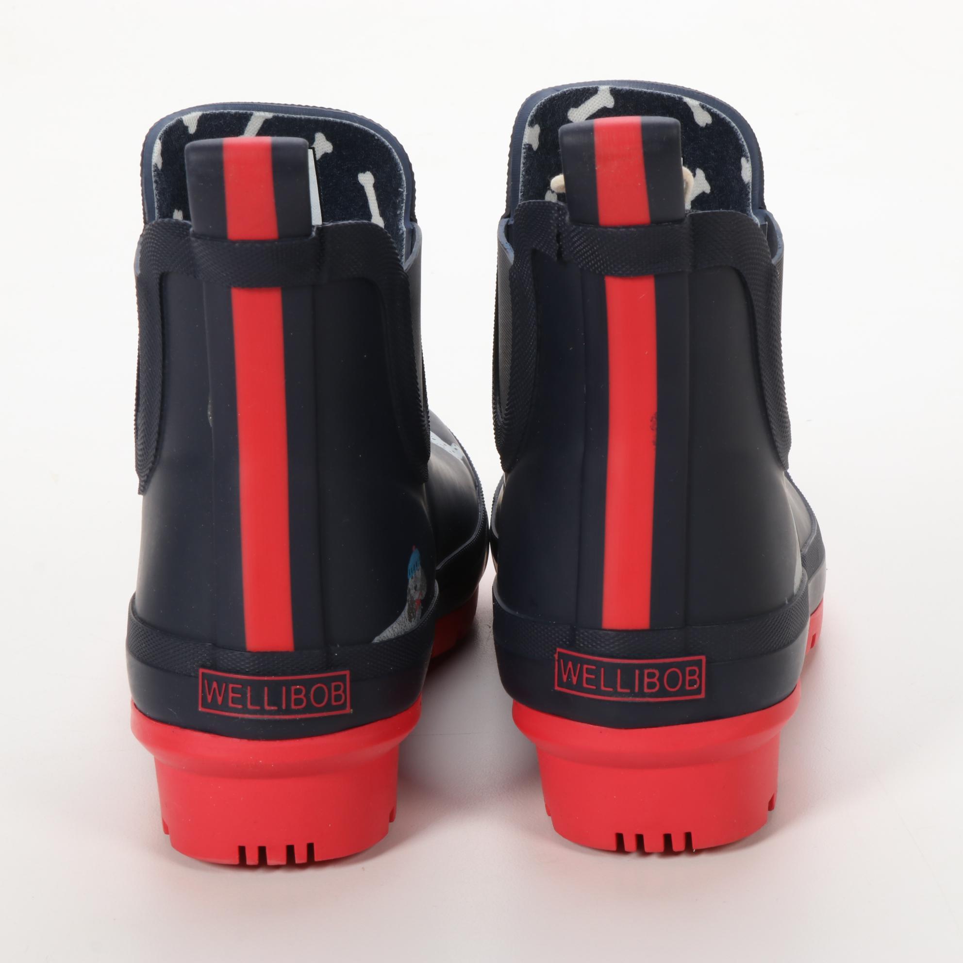 Joules Wellibob "Mayday Dogs" Rain Booties