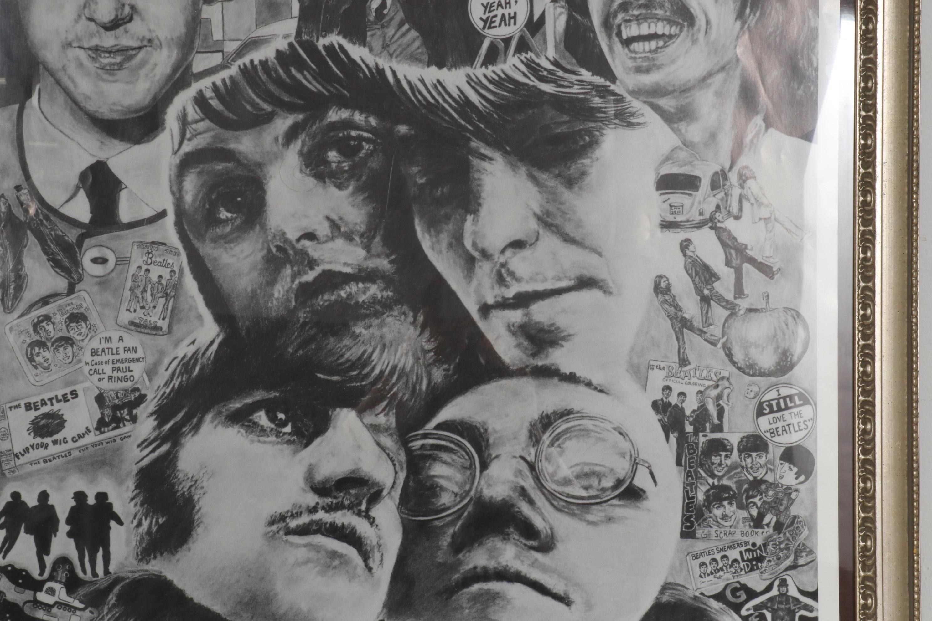 Offset Lithograph after Sara Gauthier "Fab Four," 1994