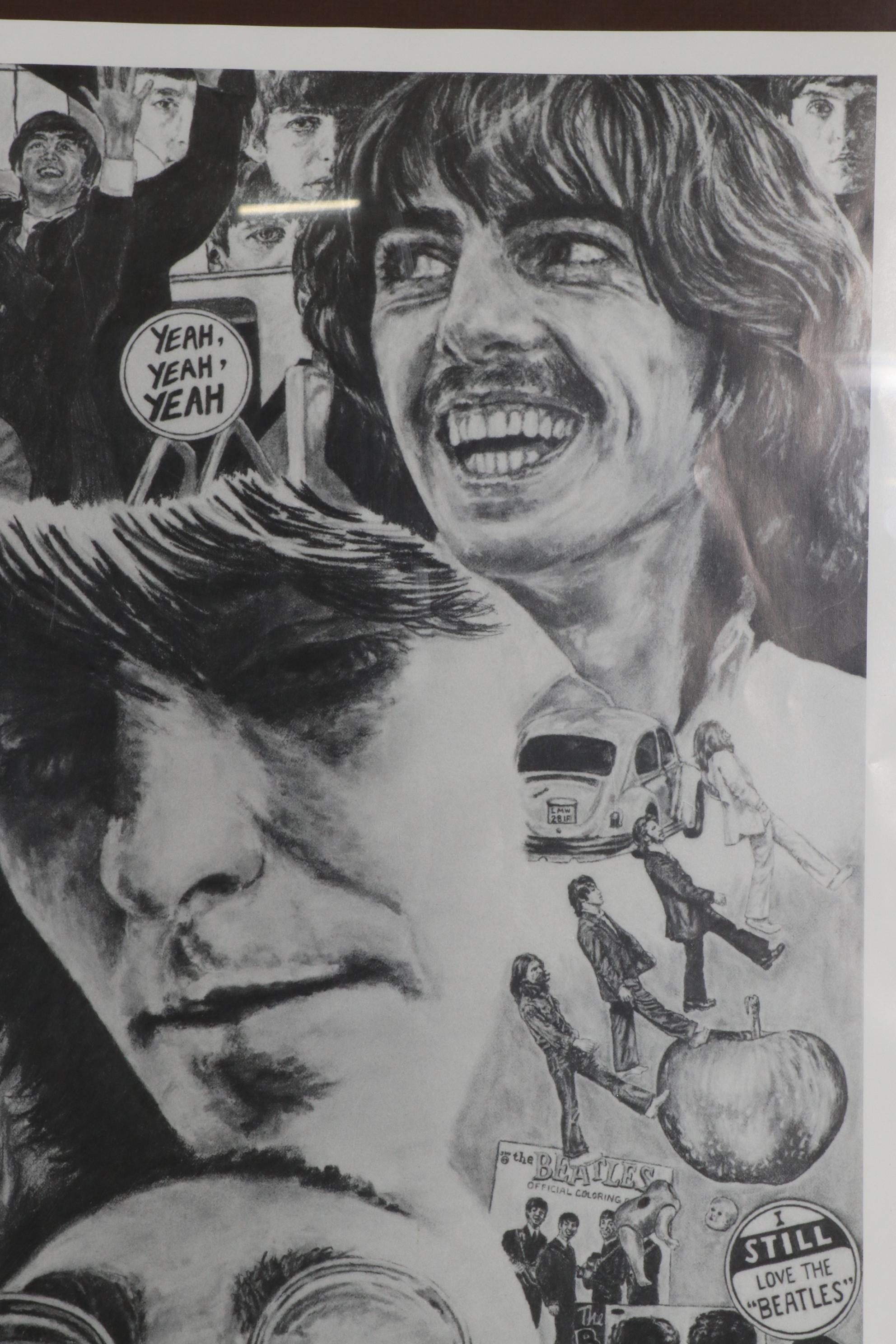 Offset Lithograph after Sara Gauthier "Fab Four," 1994