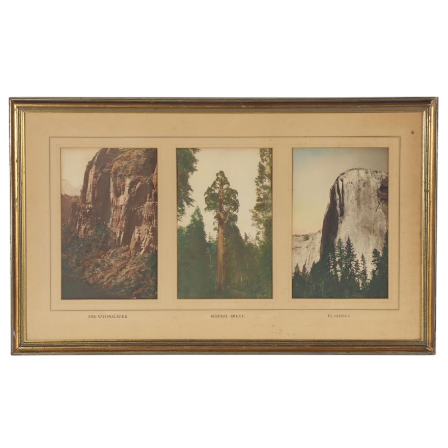 Giclée of National Park Landscapes, Late 20th Century