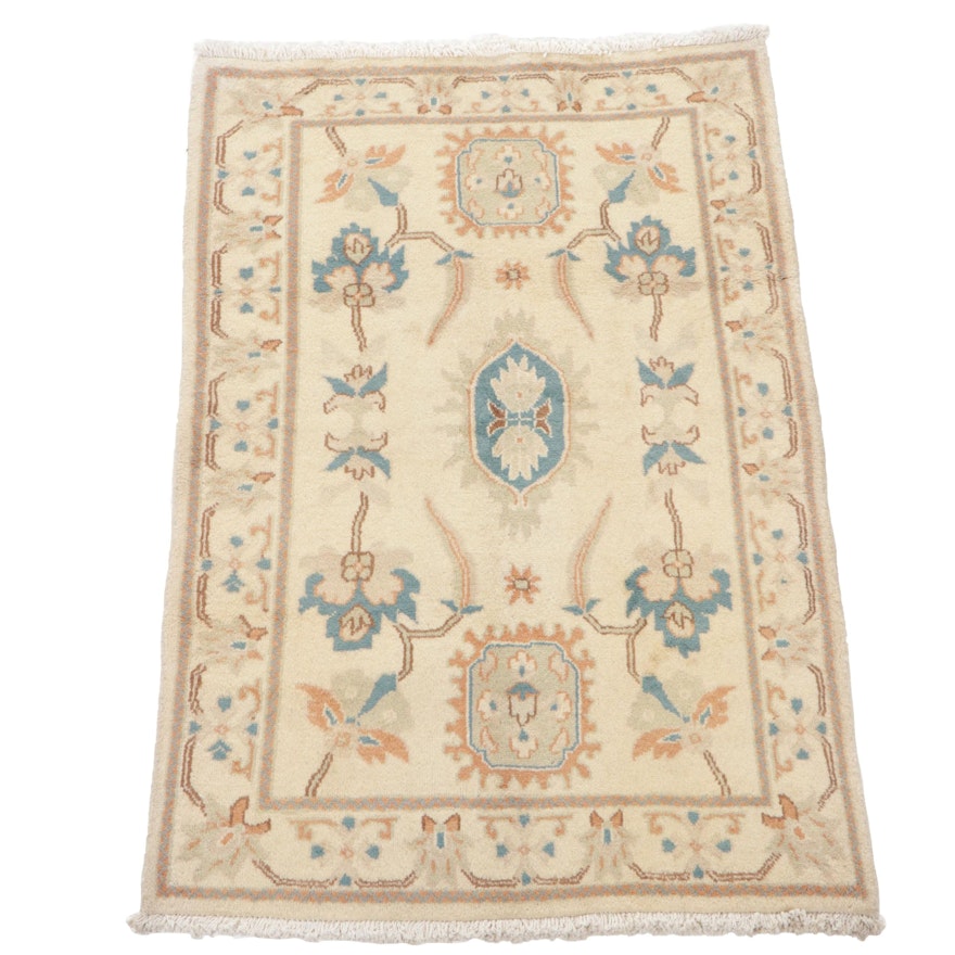 3'4 x 5'1 Hand-Knotted Persian Tabriz Accent Rug, 2000s