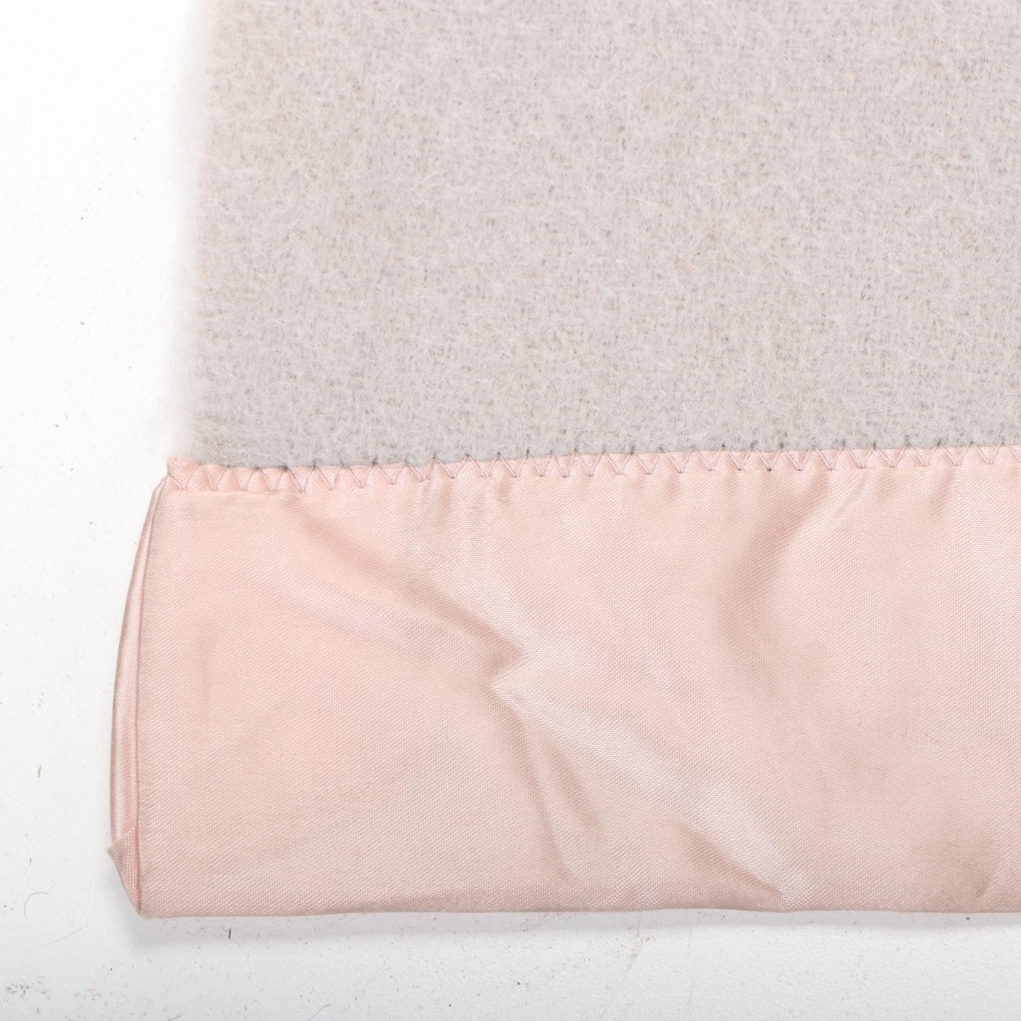 Kuenzel Mills Co. "The New Bremen Blanket" and Other Checkered Wool Blanket