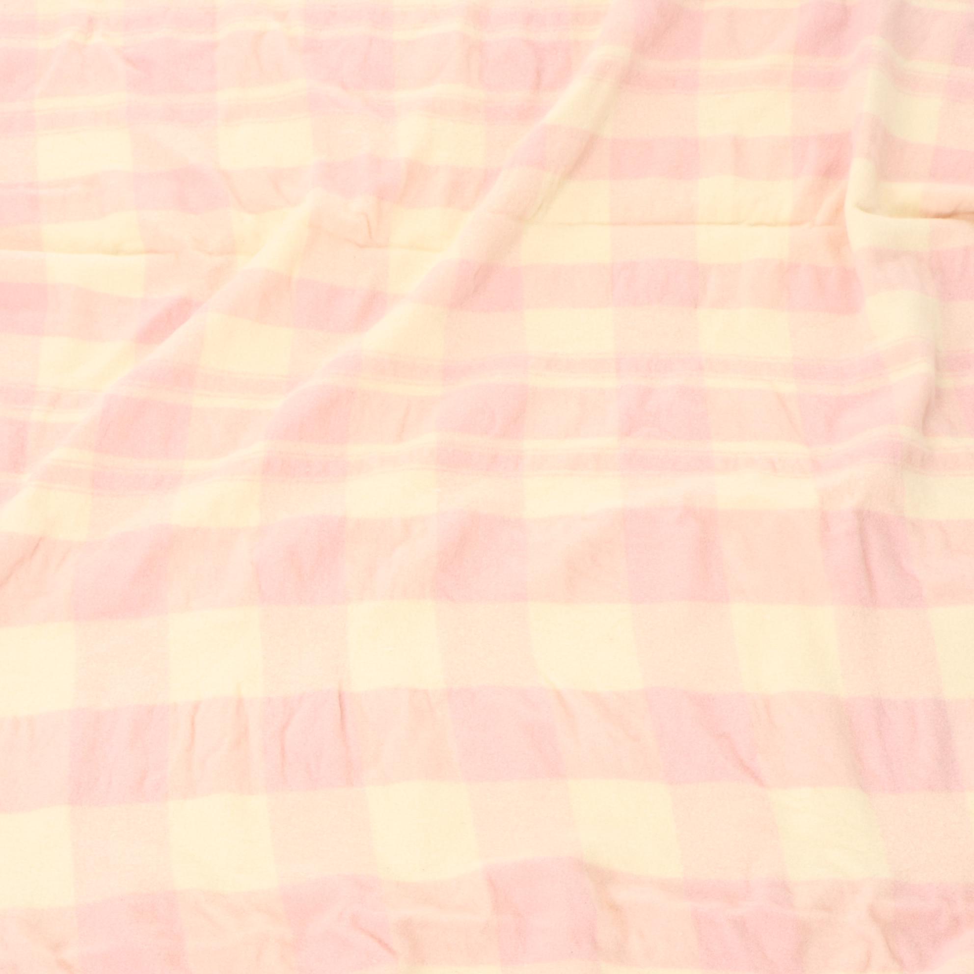 Kuenzel Mills Co. "The New Bremen Blanket" and Other Checkered Wool Blanket