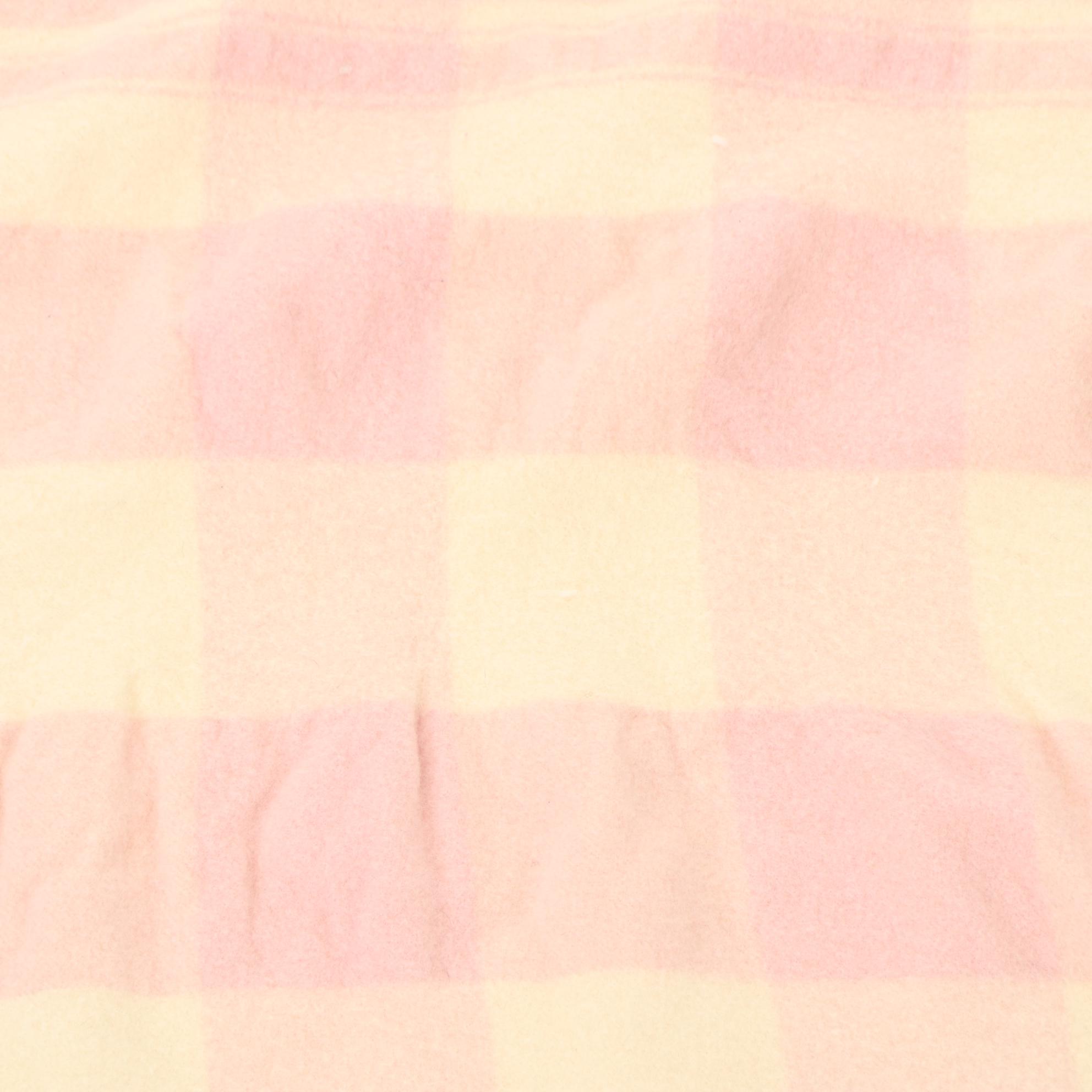 Kuenzel Mills Co. "The New Bremen Blanket" and Other Checkered Wool Blanket