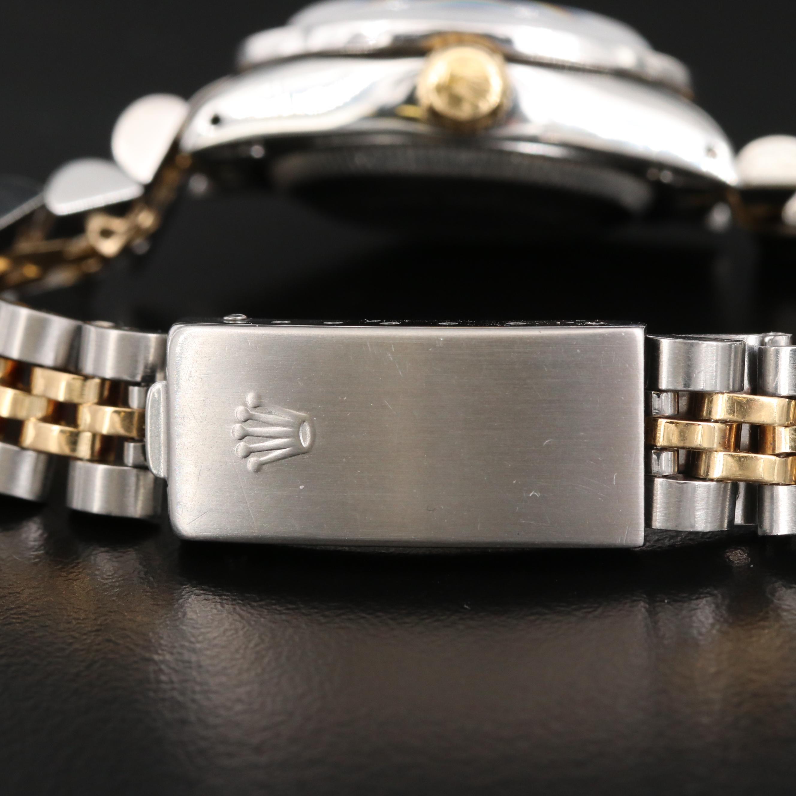 1979 Rolex Datejust Watch with Diamond Bezel