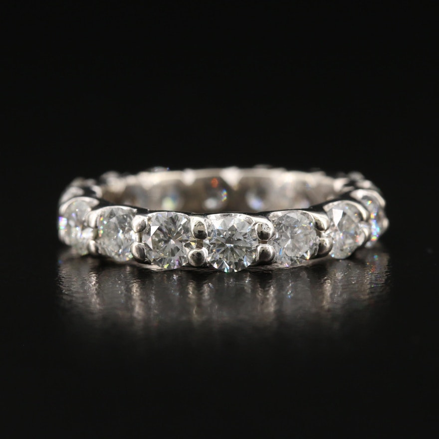 14K 2.71 CTW Diamond Eternity Band