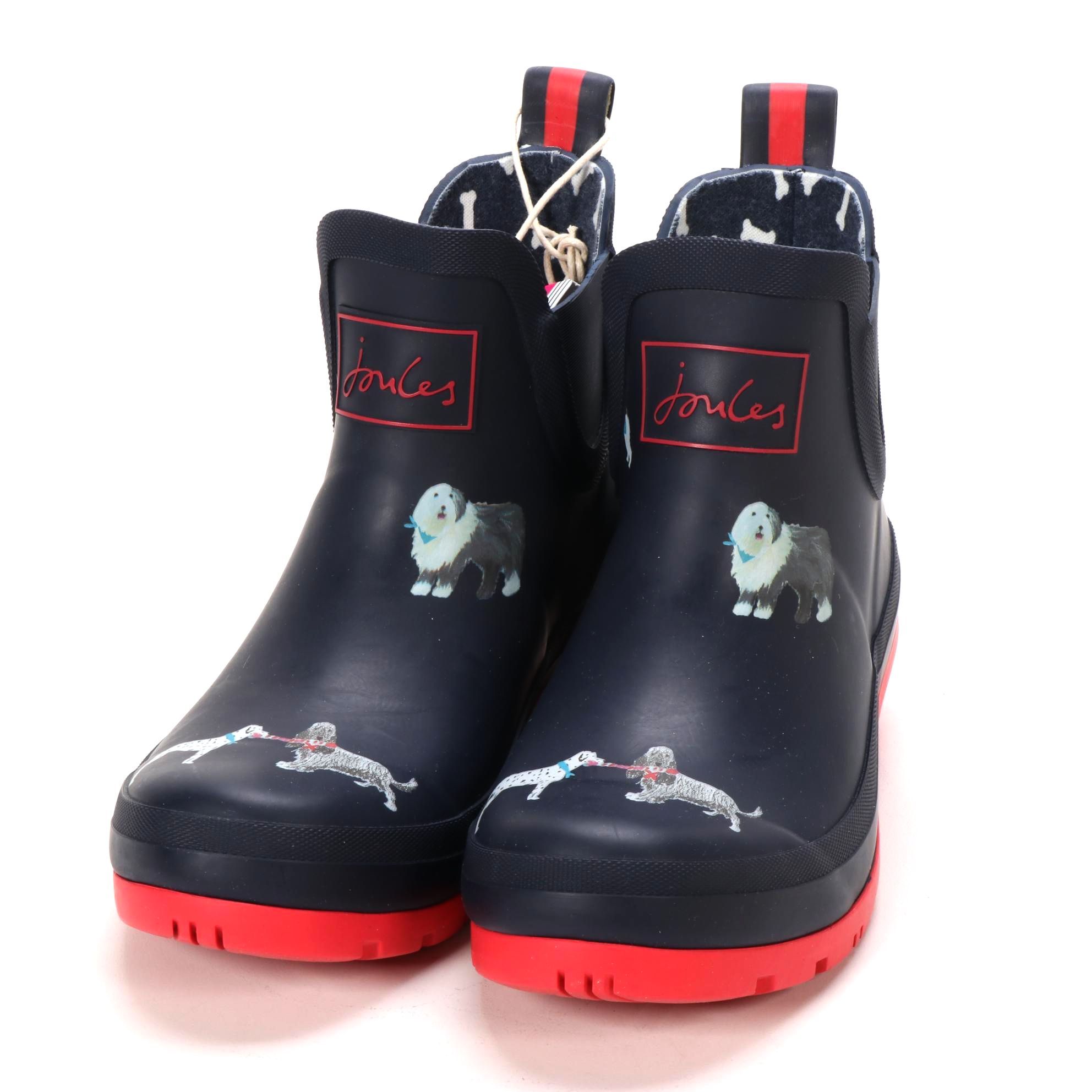 Joules Wellibob "Mayday Dogs" Rain Booties