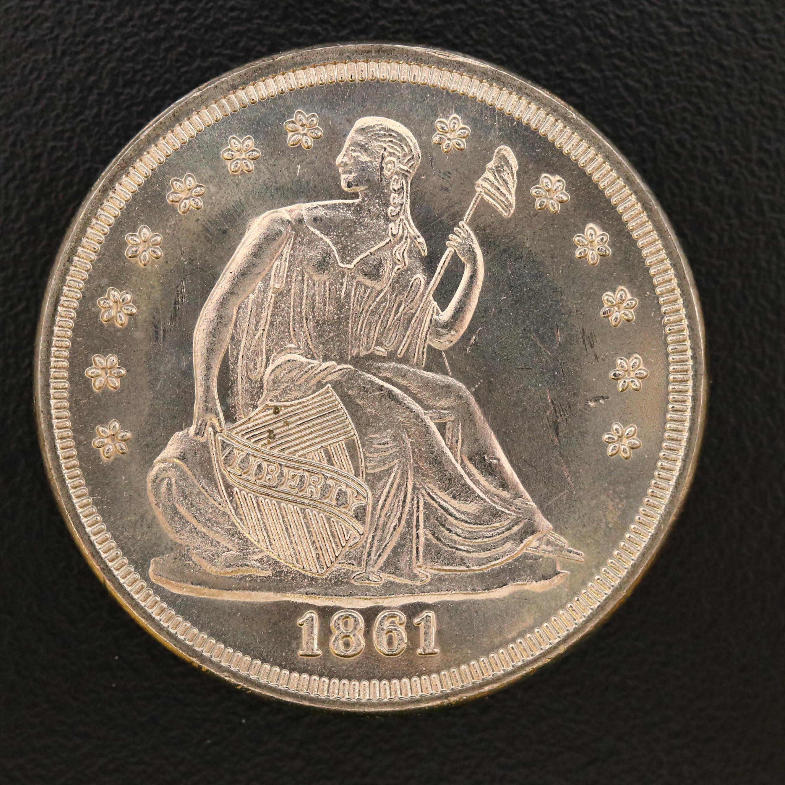 Reproduction 1861 Confederate Half Dollar