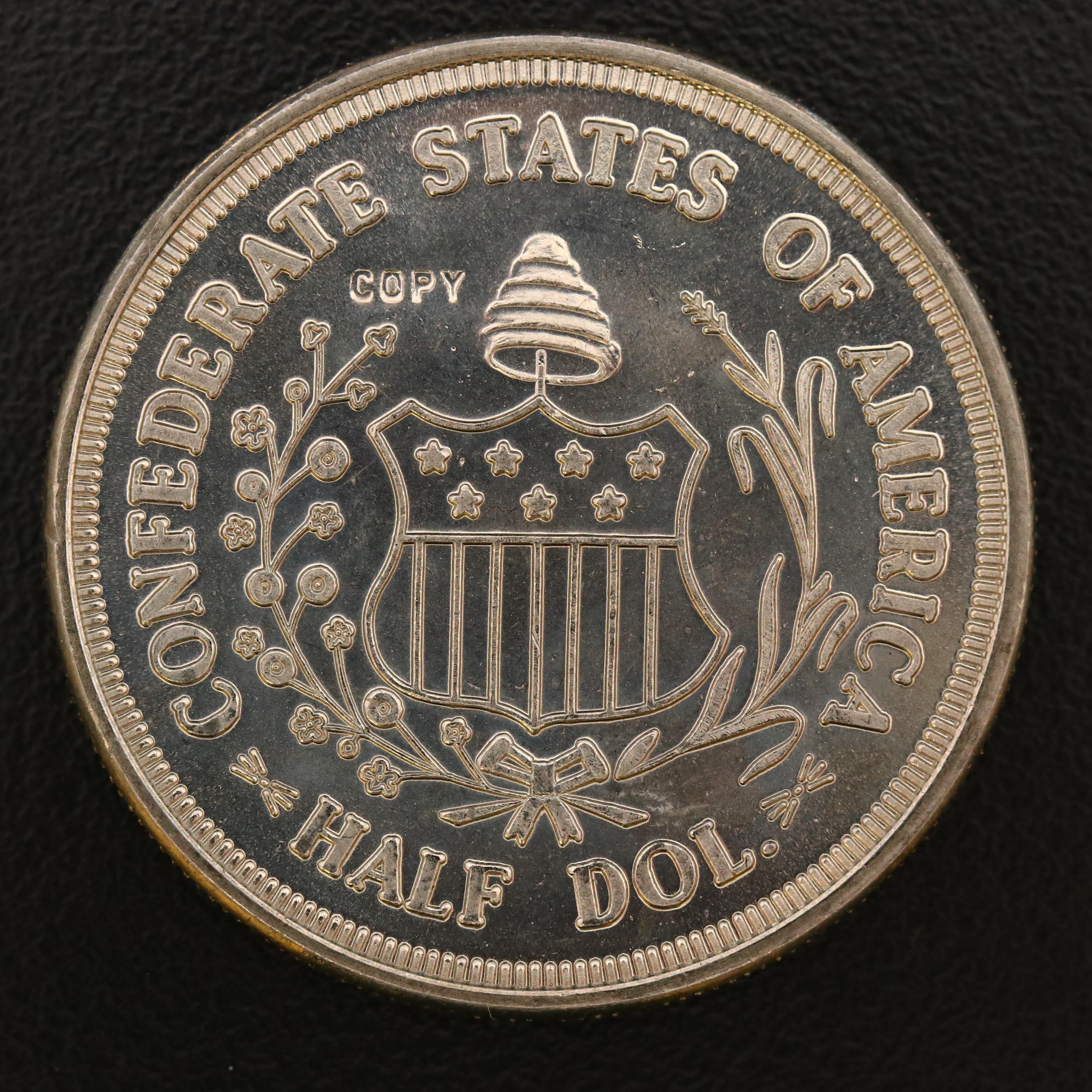 Reproduction 1861 Confederate Half Dollar
