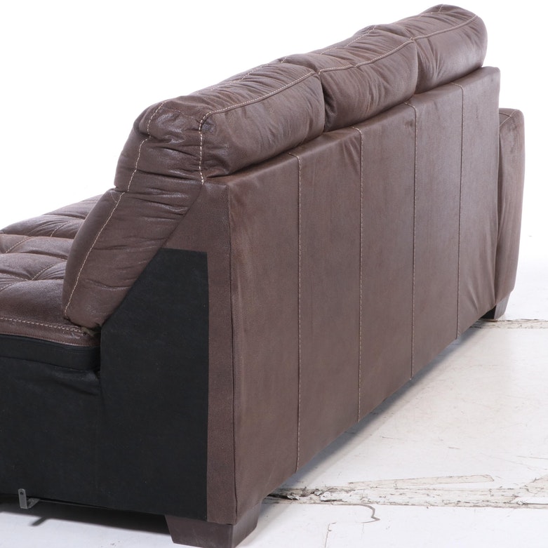 Home Solutions by Lane "Excursion Java" Upholstered Sectional Sofa