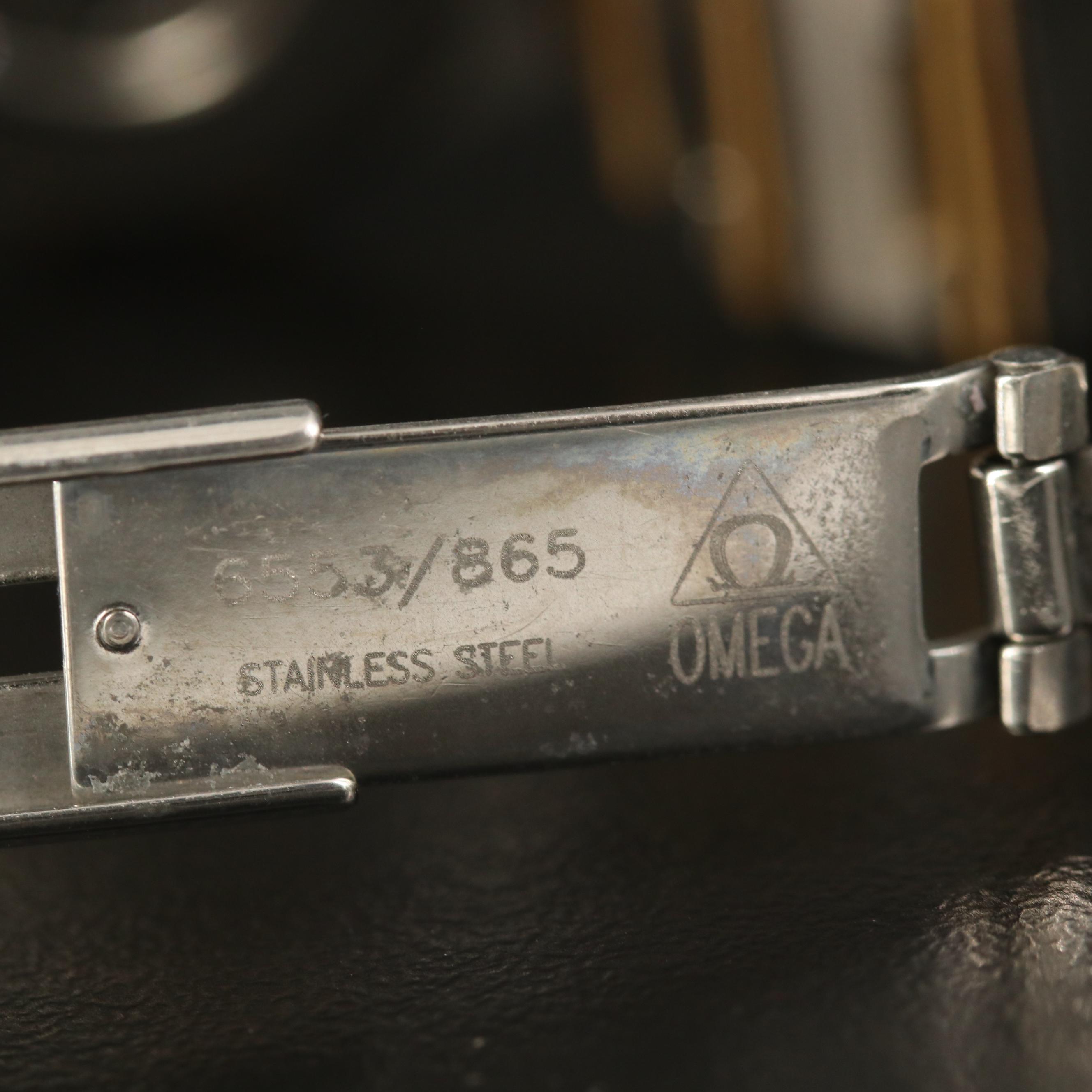 Omega "Constellation" 18K and Stainless Steel Watch