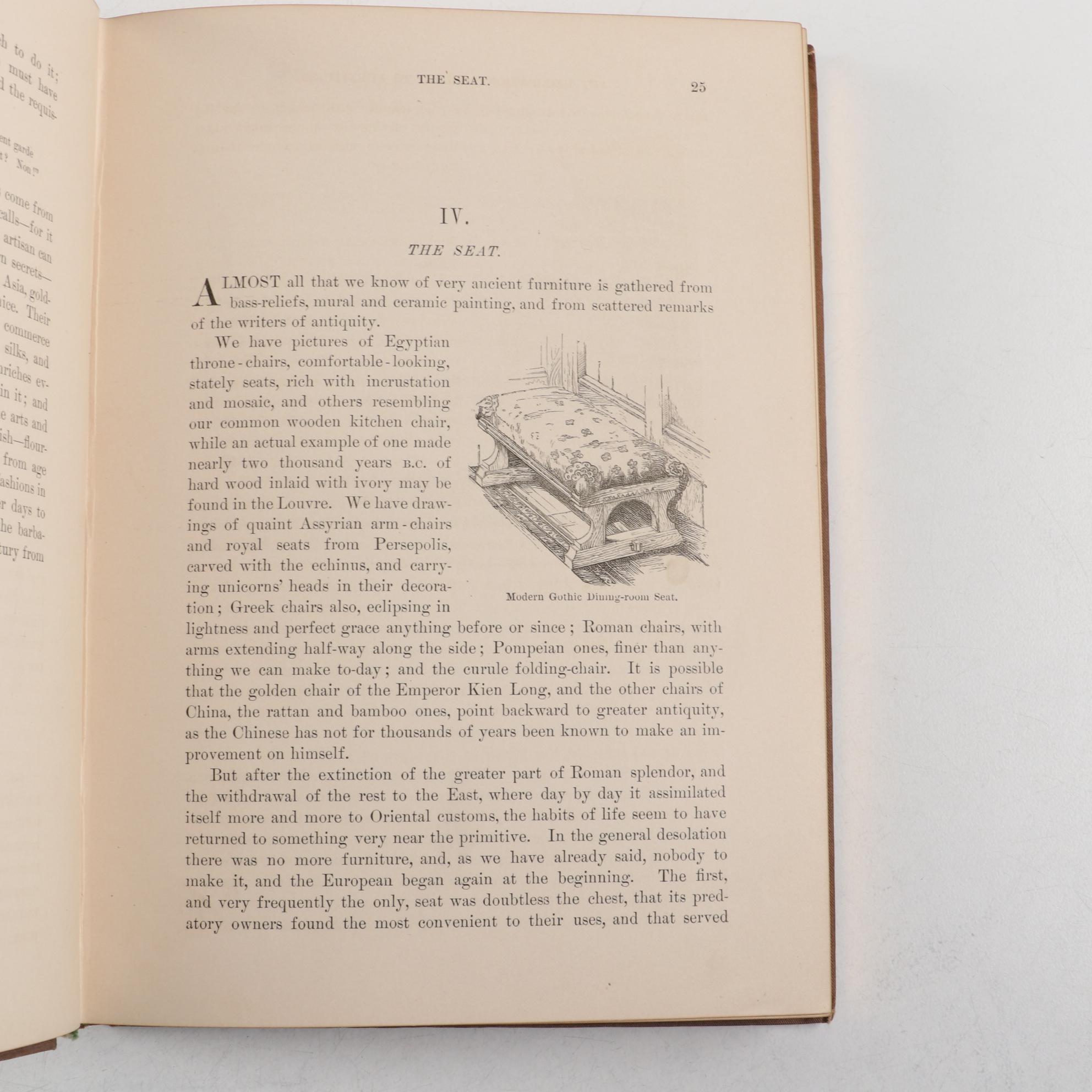 "Art Decoration Applied to Furniture" by Harriet Spofford and Other Books