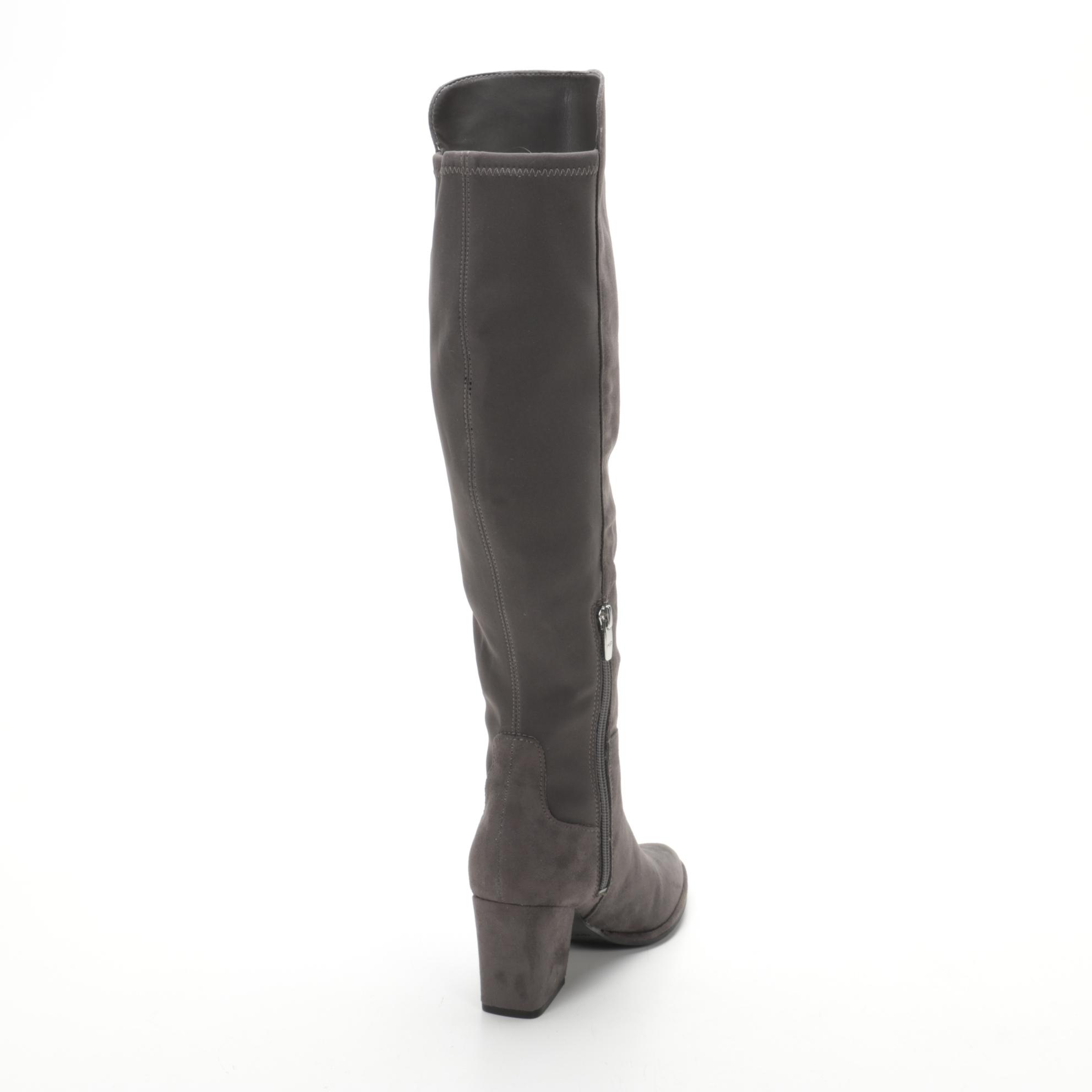 Marc Fisher Lecture3 Knee-High Boots in Grey Multi
