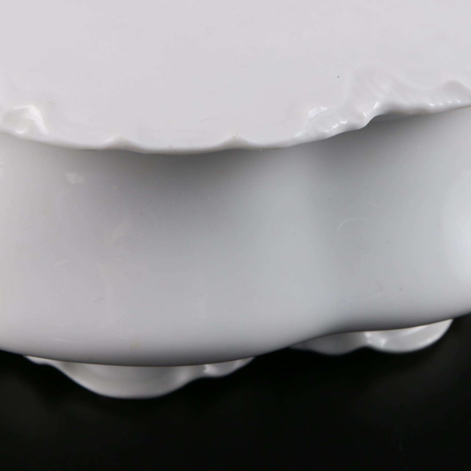 Haviland Limoges "Ranson" Porcelain Covered Vegetable Dish, 1893–1931