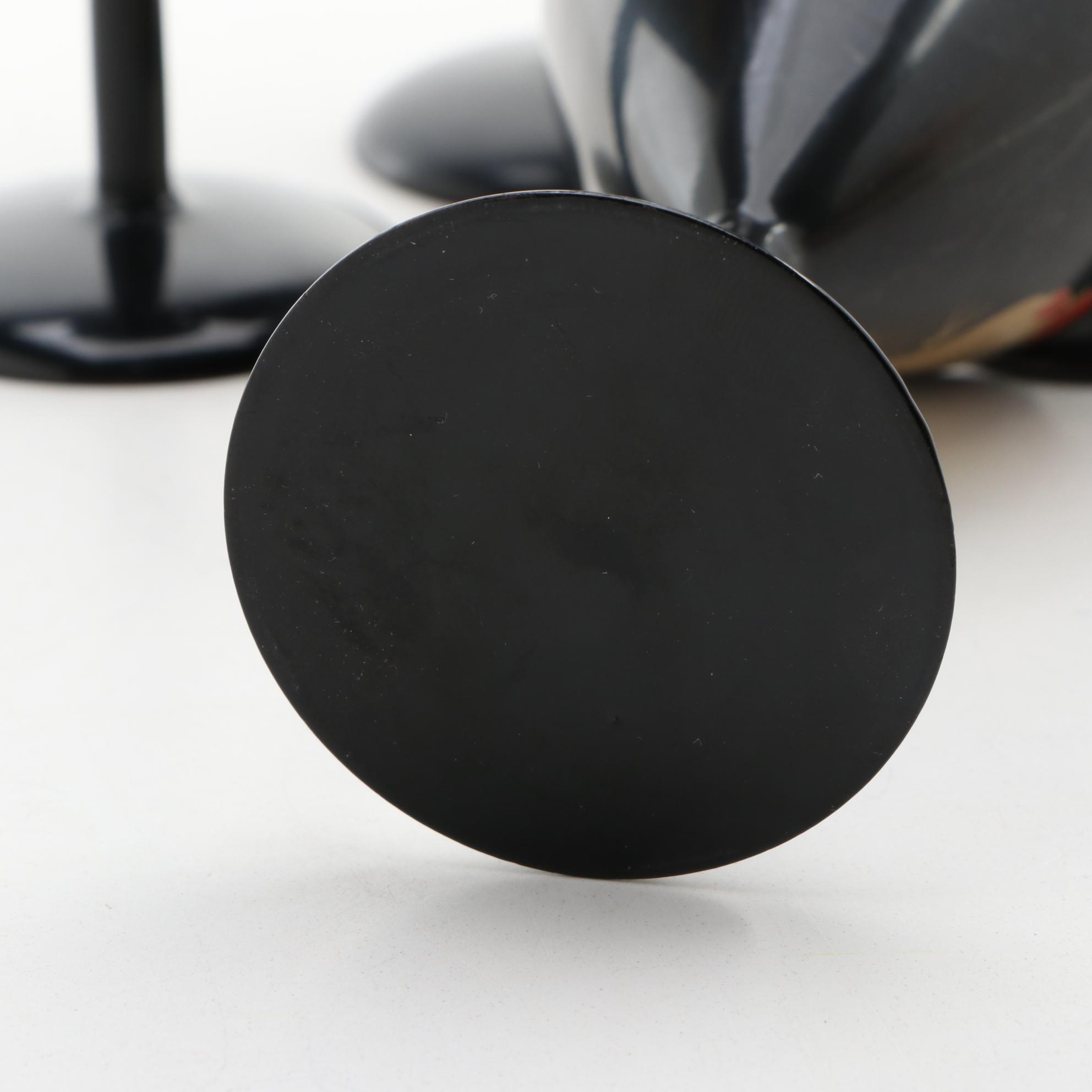 Royal Delft Ceramic Ginger Jar with Other Glasses