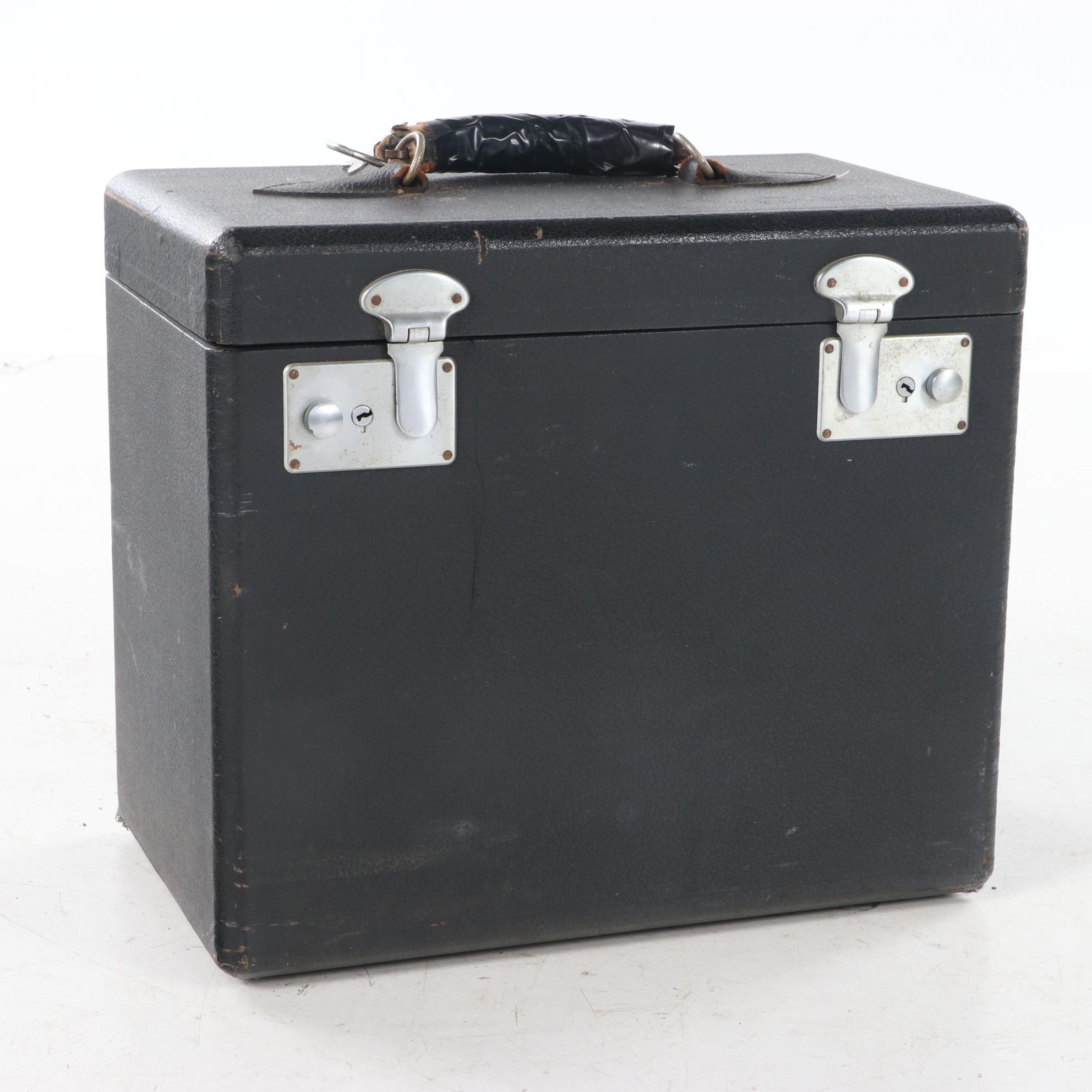 Singer "221-1" Portable Electric Sewing Machine with Accessories and Case