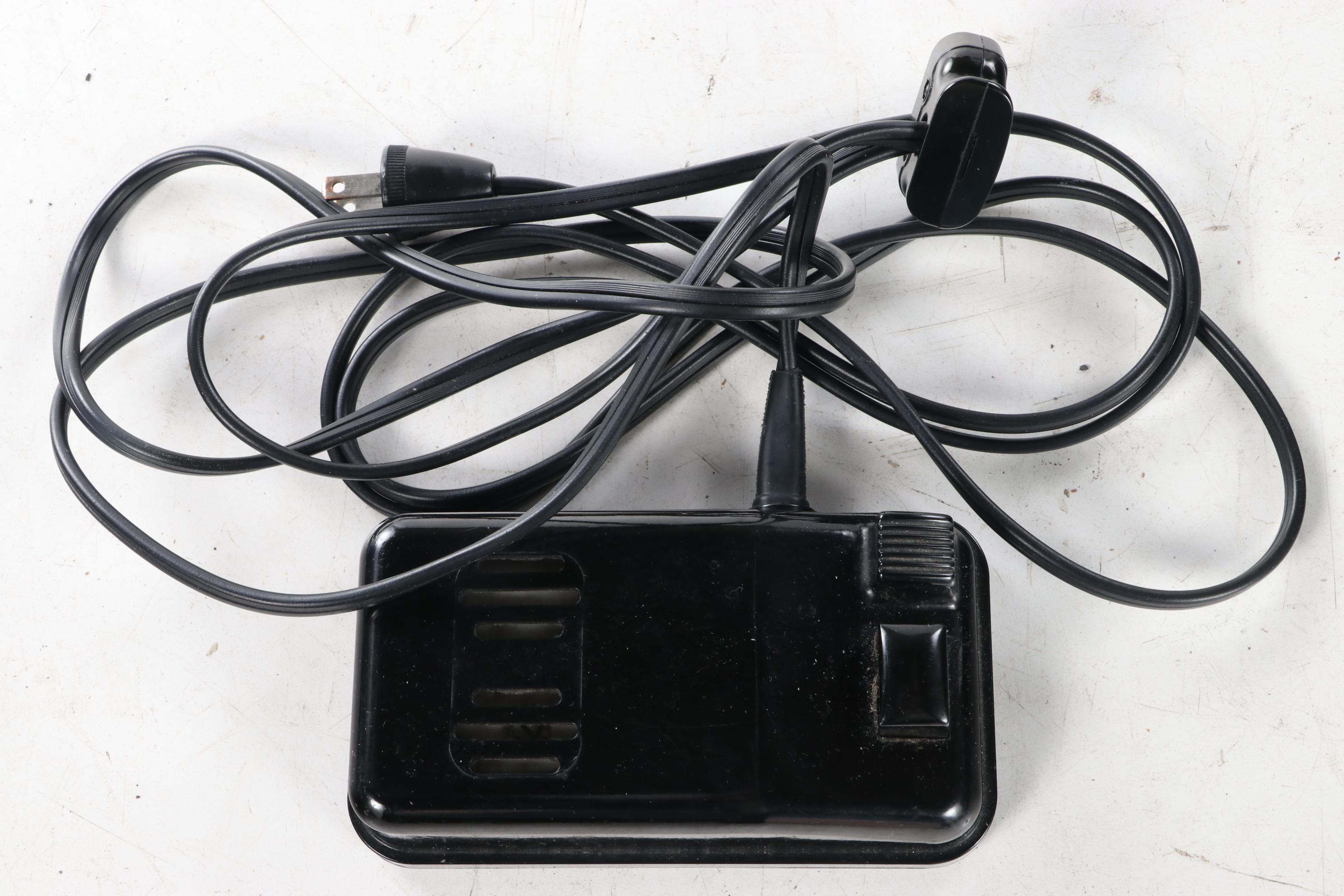 Singer "221-1" Portable Electric Sewing Machine with Accessories and Case