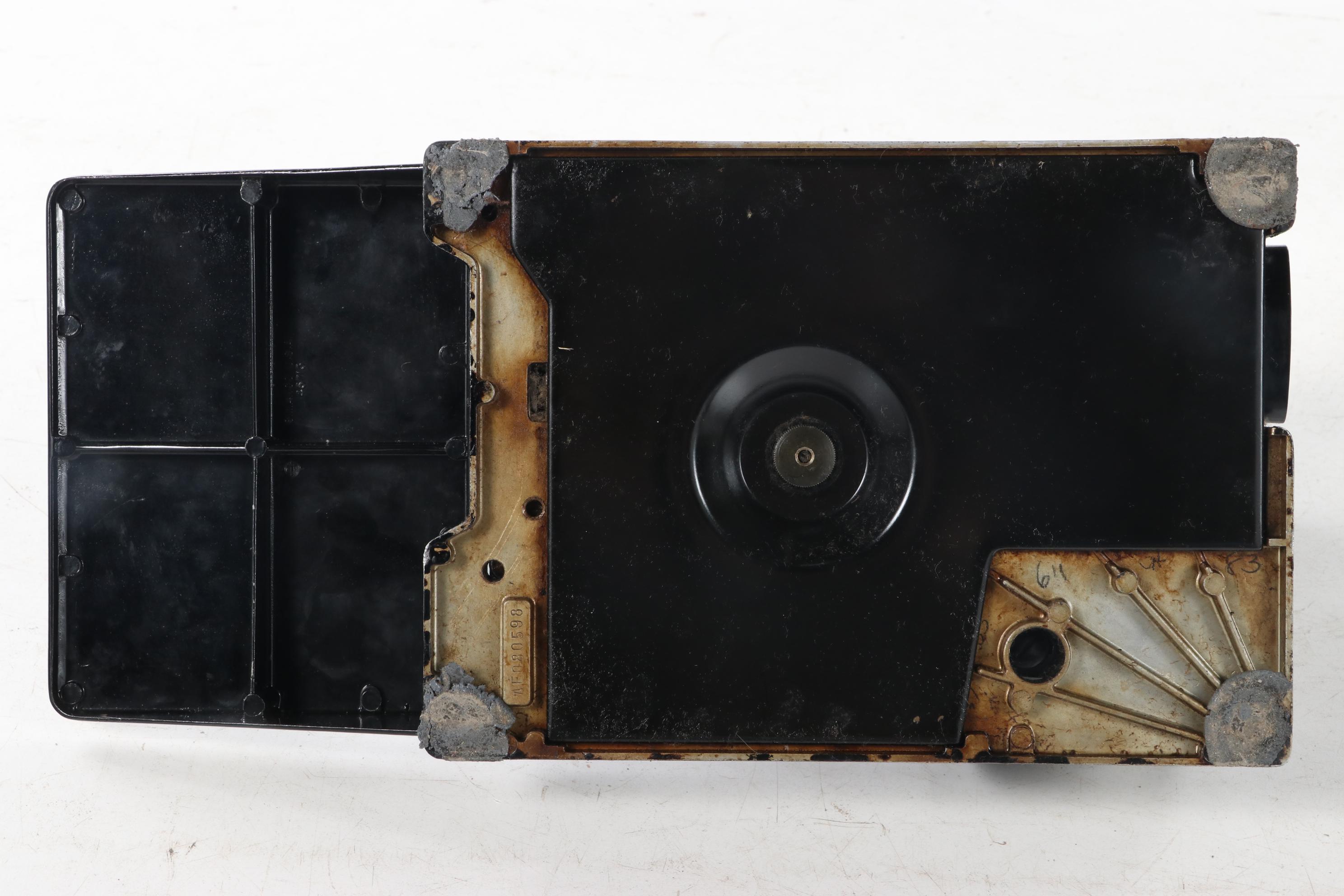 Singer "221-1" Portable Electric Sewing Machine with Accessories and Case