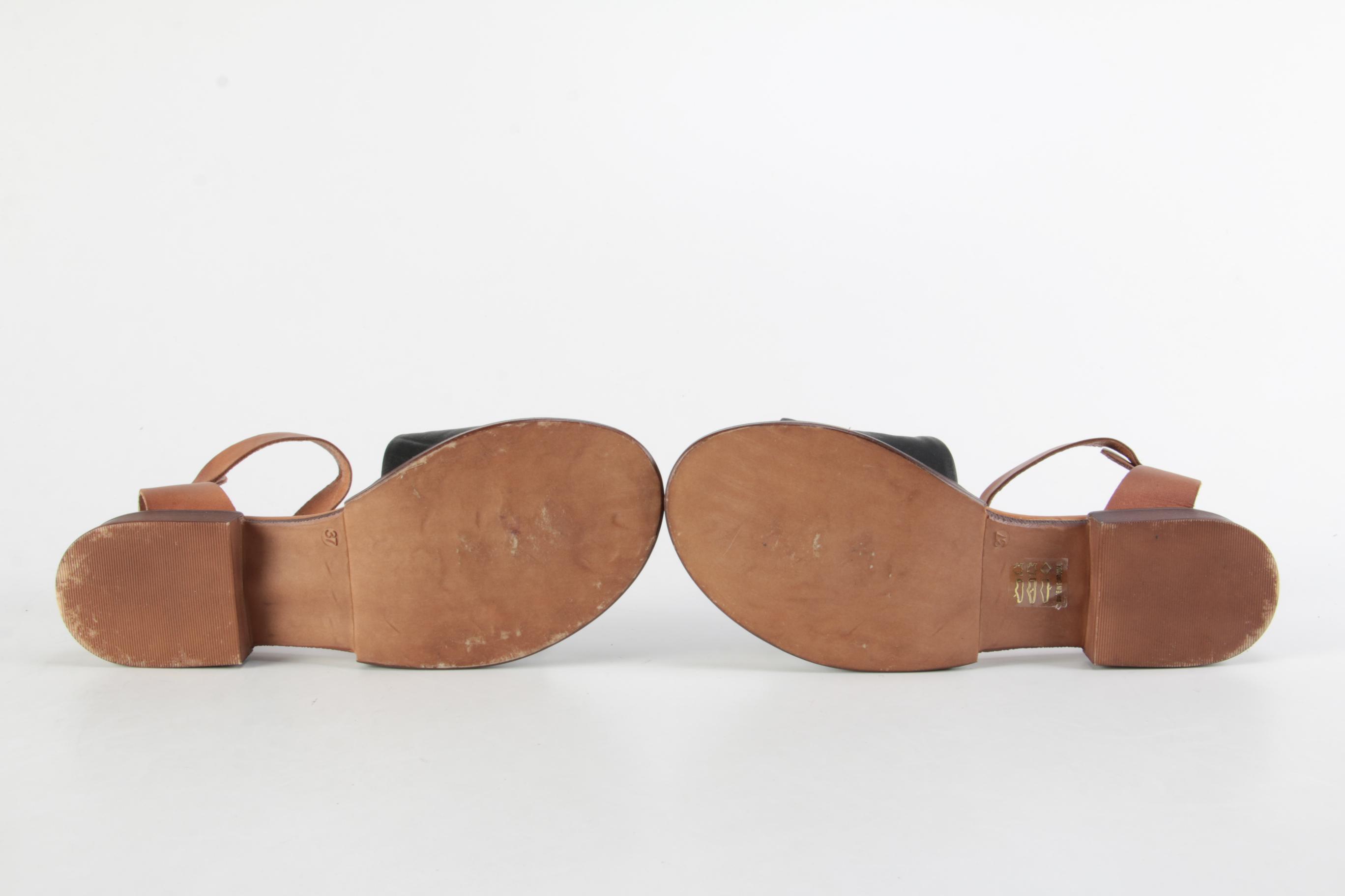 Franco Sarto Yellow Leather Cramer Espadrilles and Miz Mooz Leather Sandals