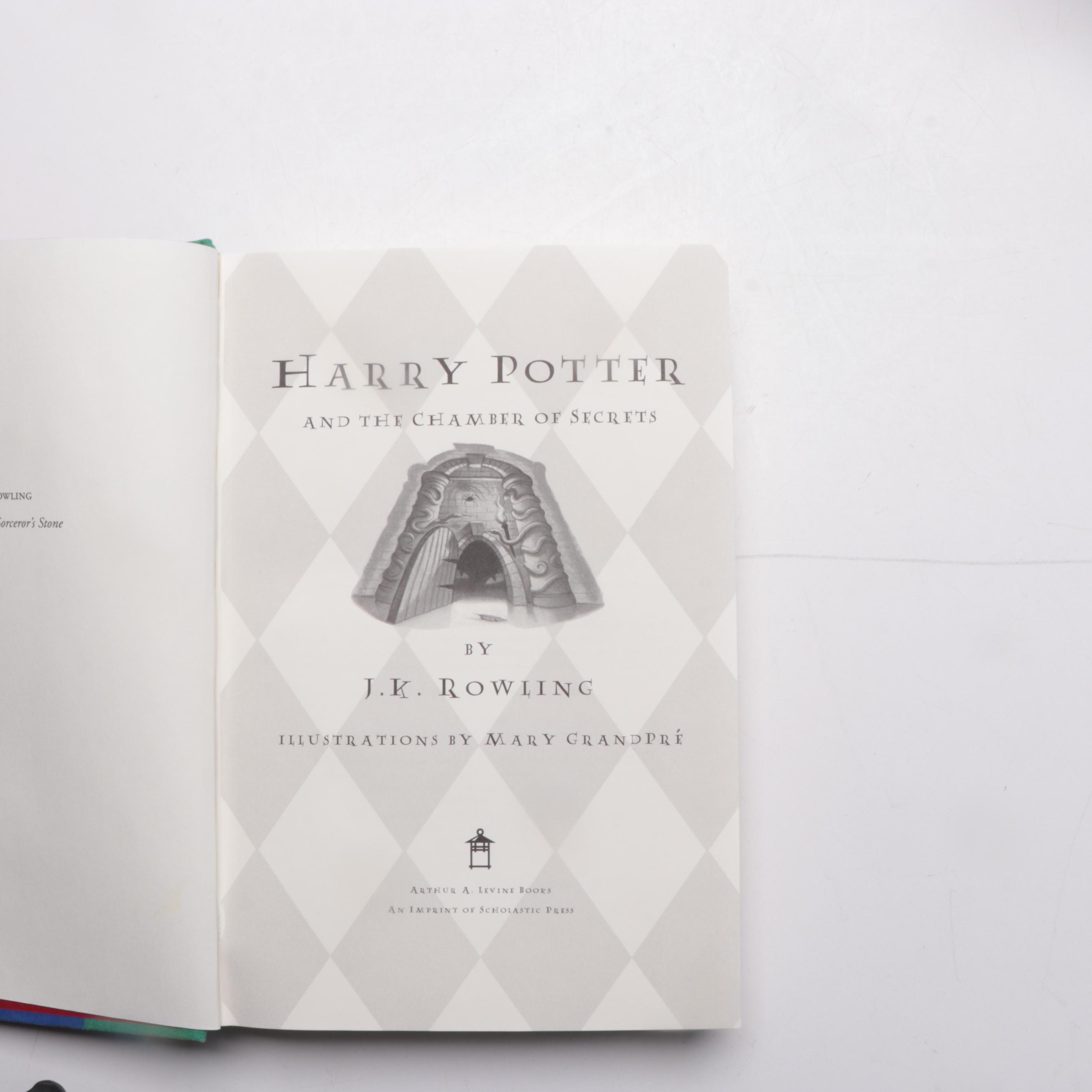 Complete First American Edition "Harry Potter" Series by J. K. Rowling