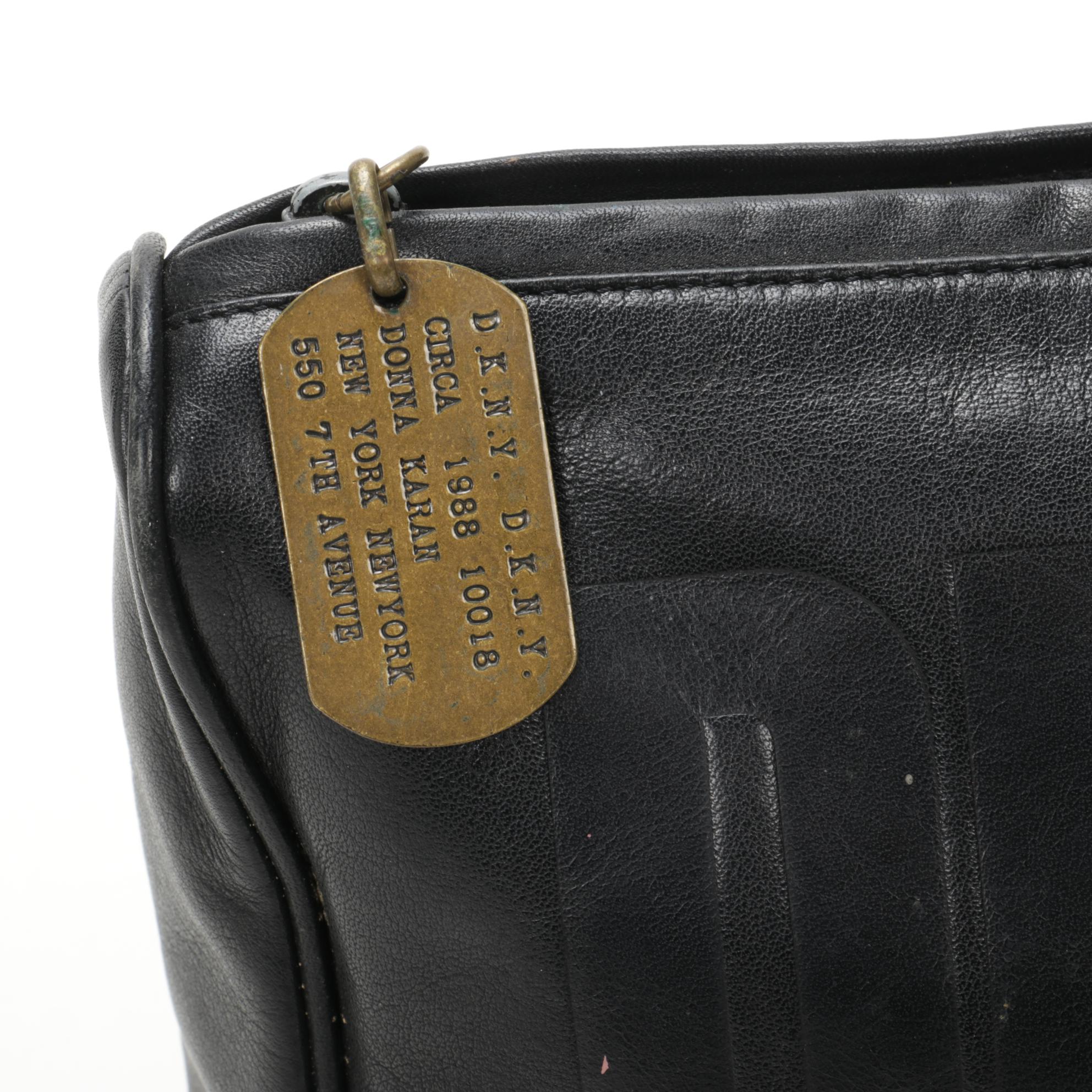 Ted Lapidus Flap Purse, DKNY Pouch and Greta Leather Flap Purse