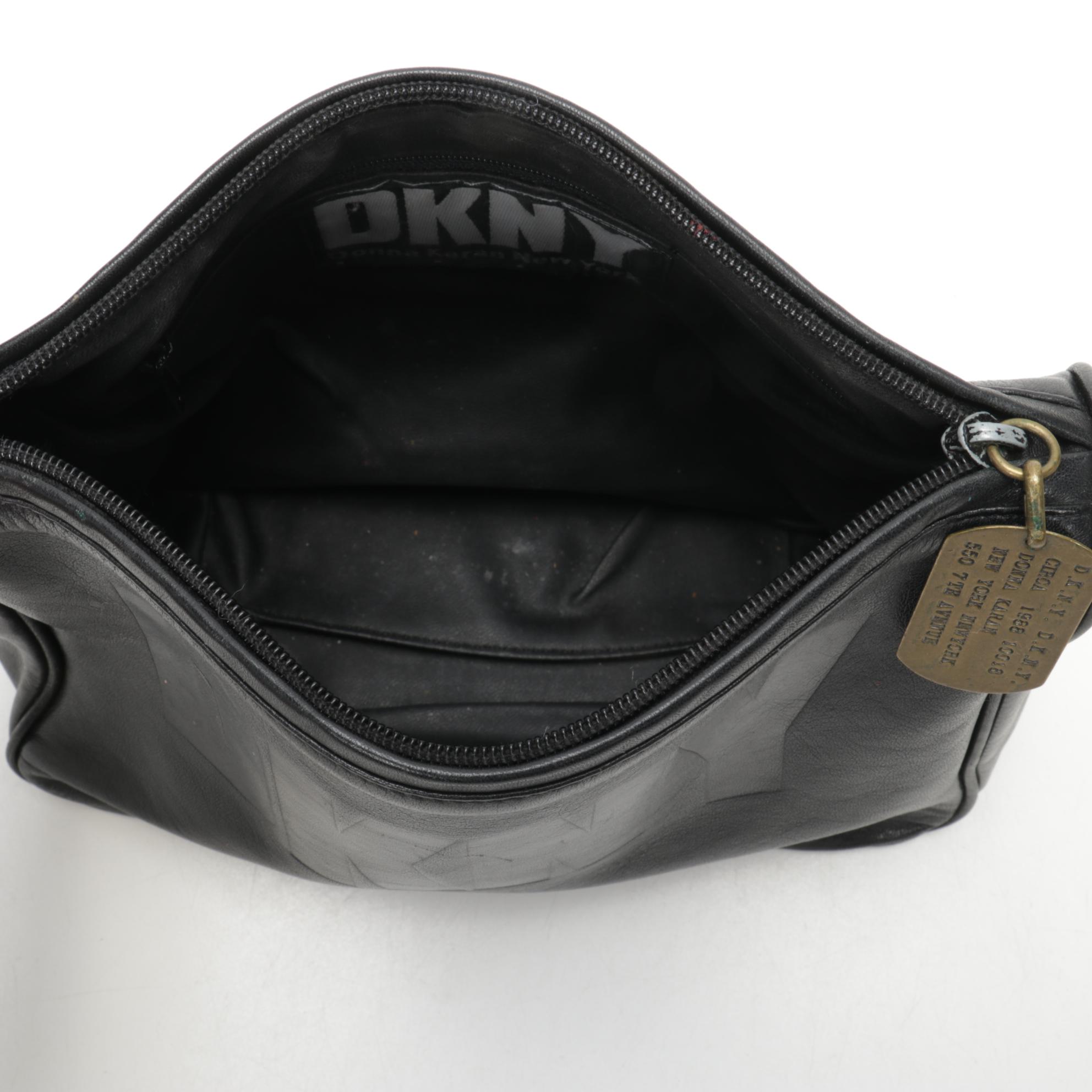 Ted Lapidus Flap Purse, DKNY Pouch and Greta Leather Flap Purse