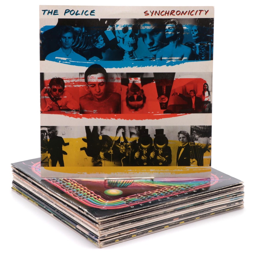 The Police, Journey, Billy Joel and Other Vinyl Records