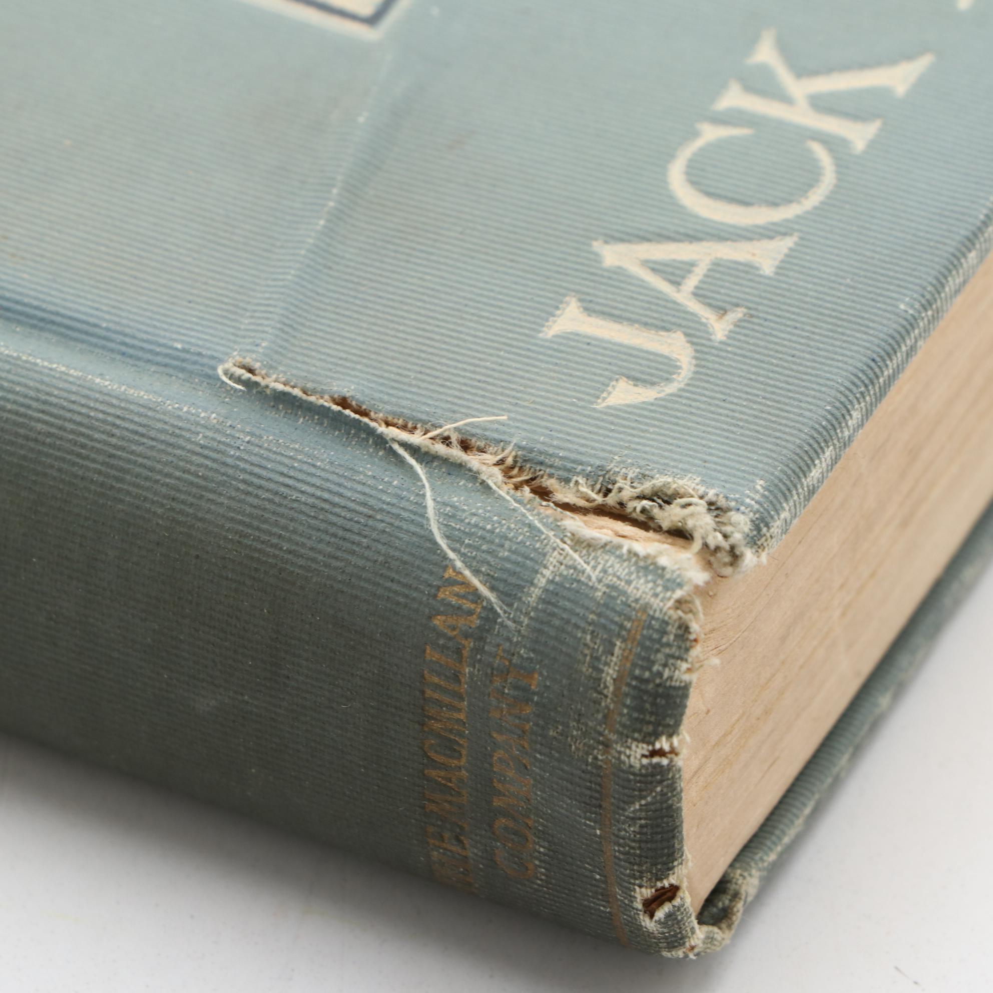 First Edition, First Printing "White Fang" by Jack London, 1906