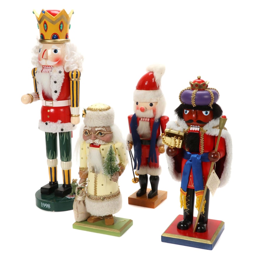 Hand-Painted Wood Nutcrackers