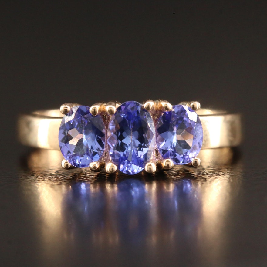 9K Tanzanite Ring