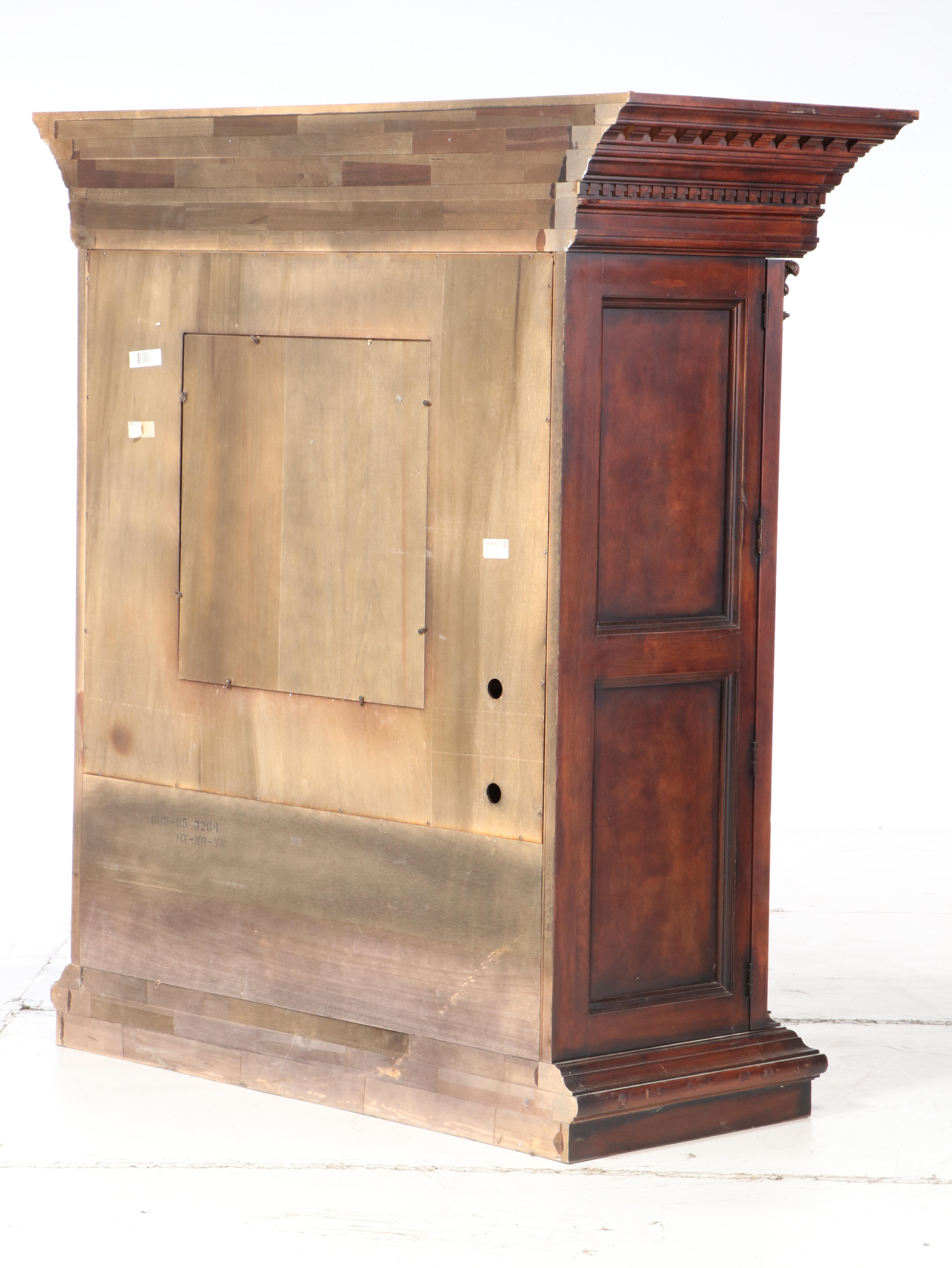 Polo Ralph Lauren for Henredon Mahogany Greek Revival Style Armoire