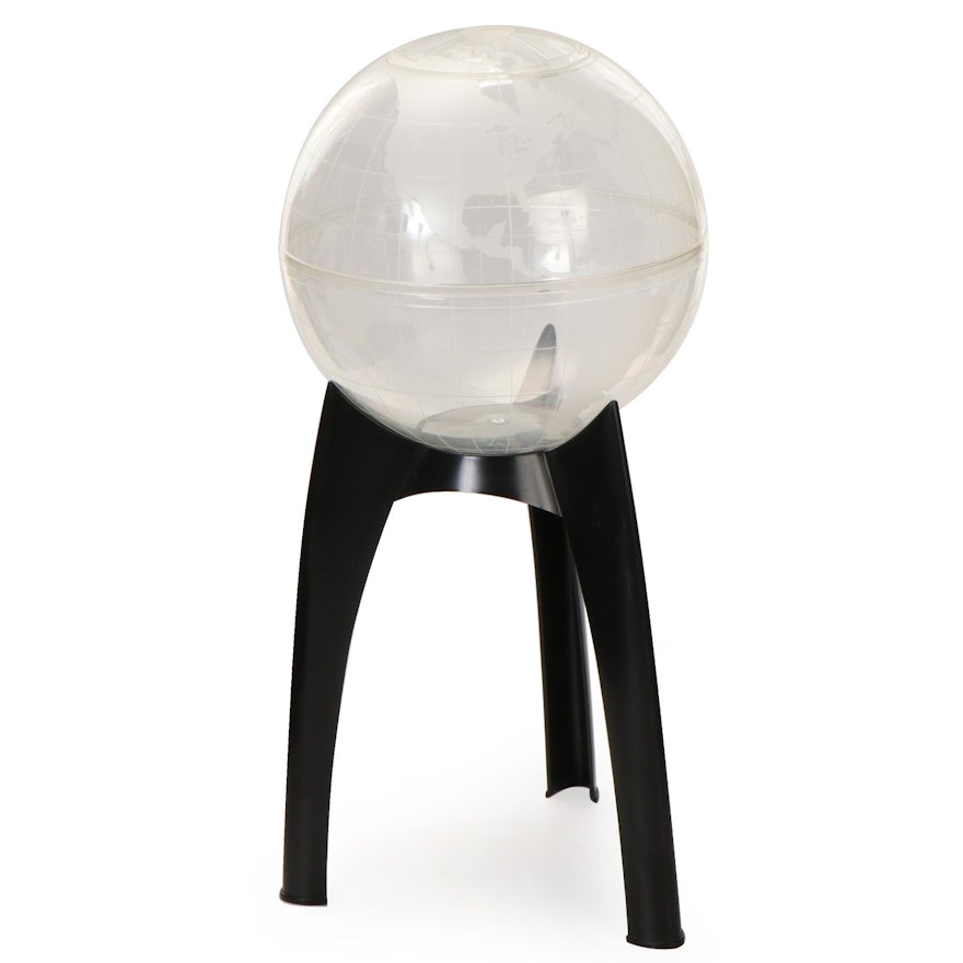 Lawn Ware Company Plastic Globe Style Terrarium, Mid to Late 20th Century