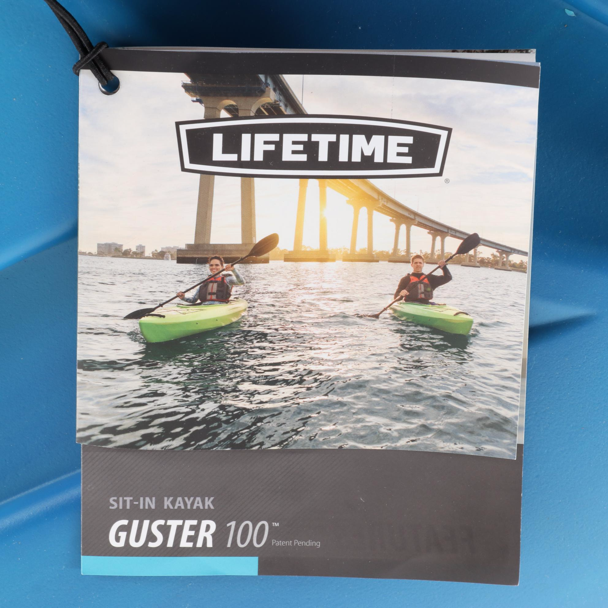 Lifetime "Guster 100" 10' Sit-In Kayak with Paddle