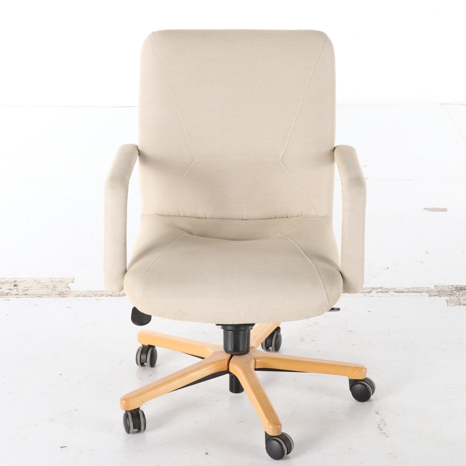 Keilhauer Upholstered Swivel Office Chair