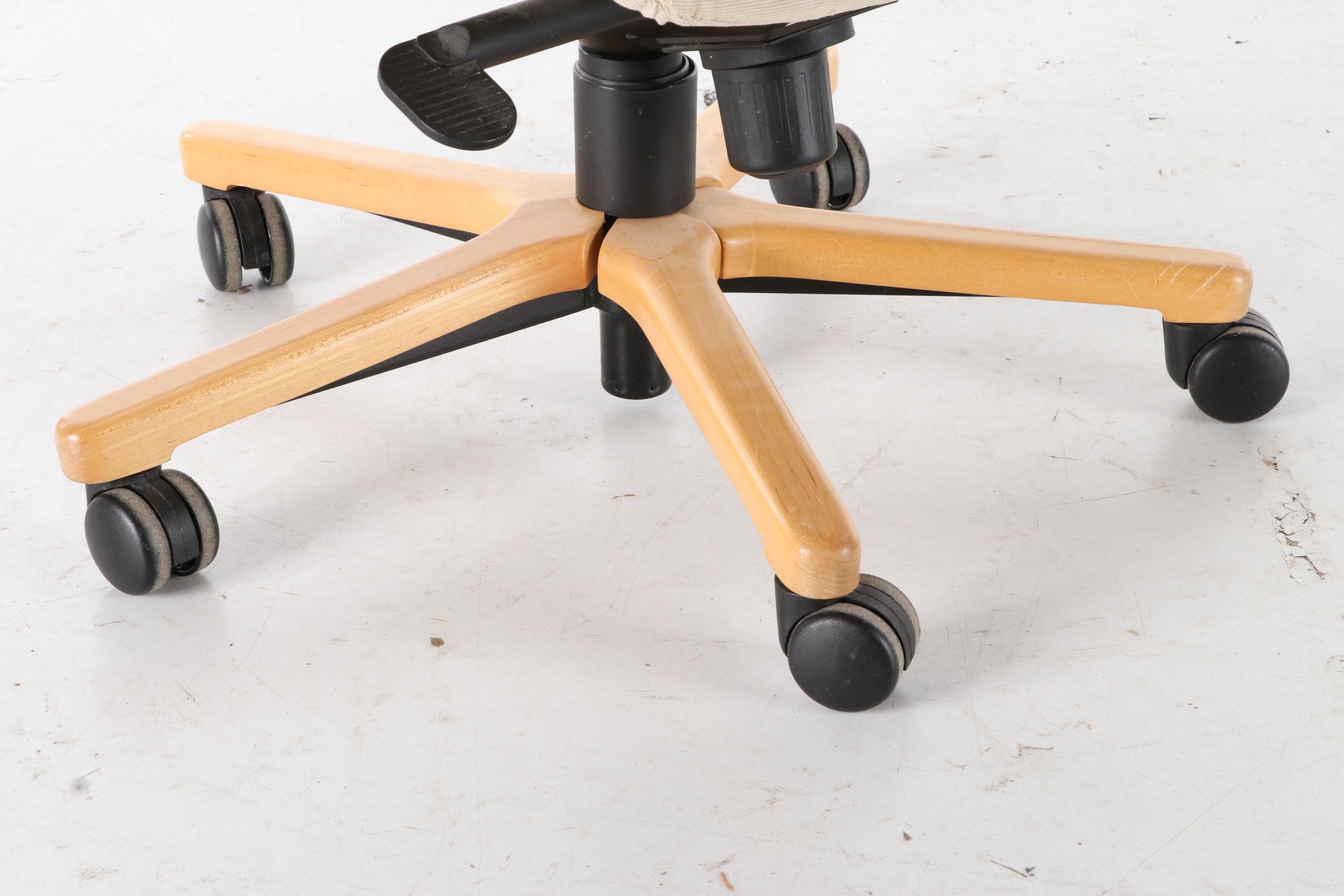 Keilhauer Upholstered Swivel Office Chair