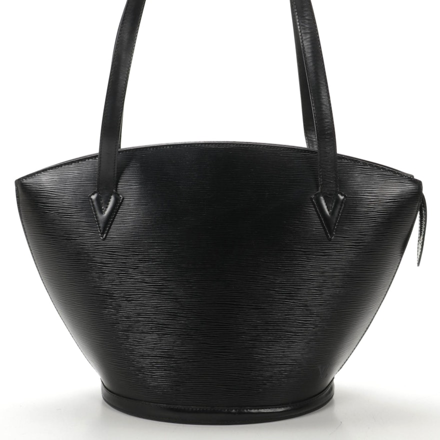 Louis Vuitton Saint Jacques in Black Epi Leather