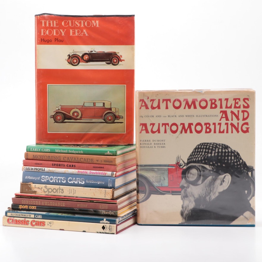 Automobile Reference Books Including Illustrated "Automobiles and Automobiling"