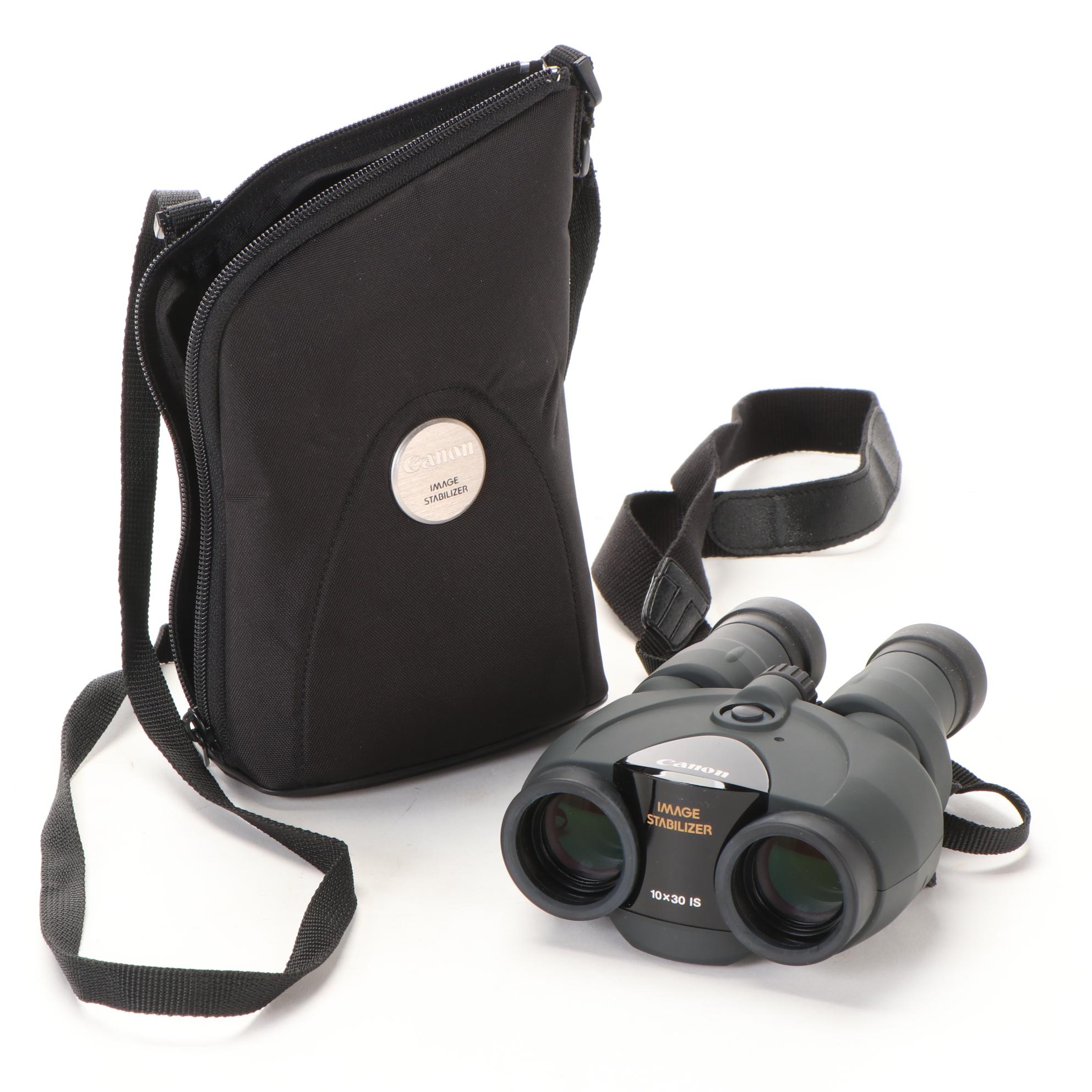 Canon Image Stabilizer 10x30 IS Binoculars with Case