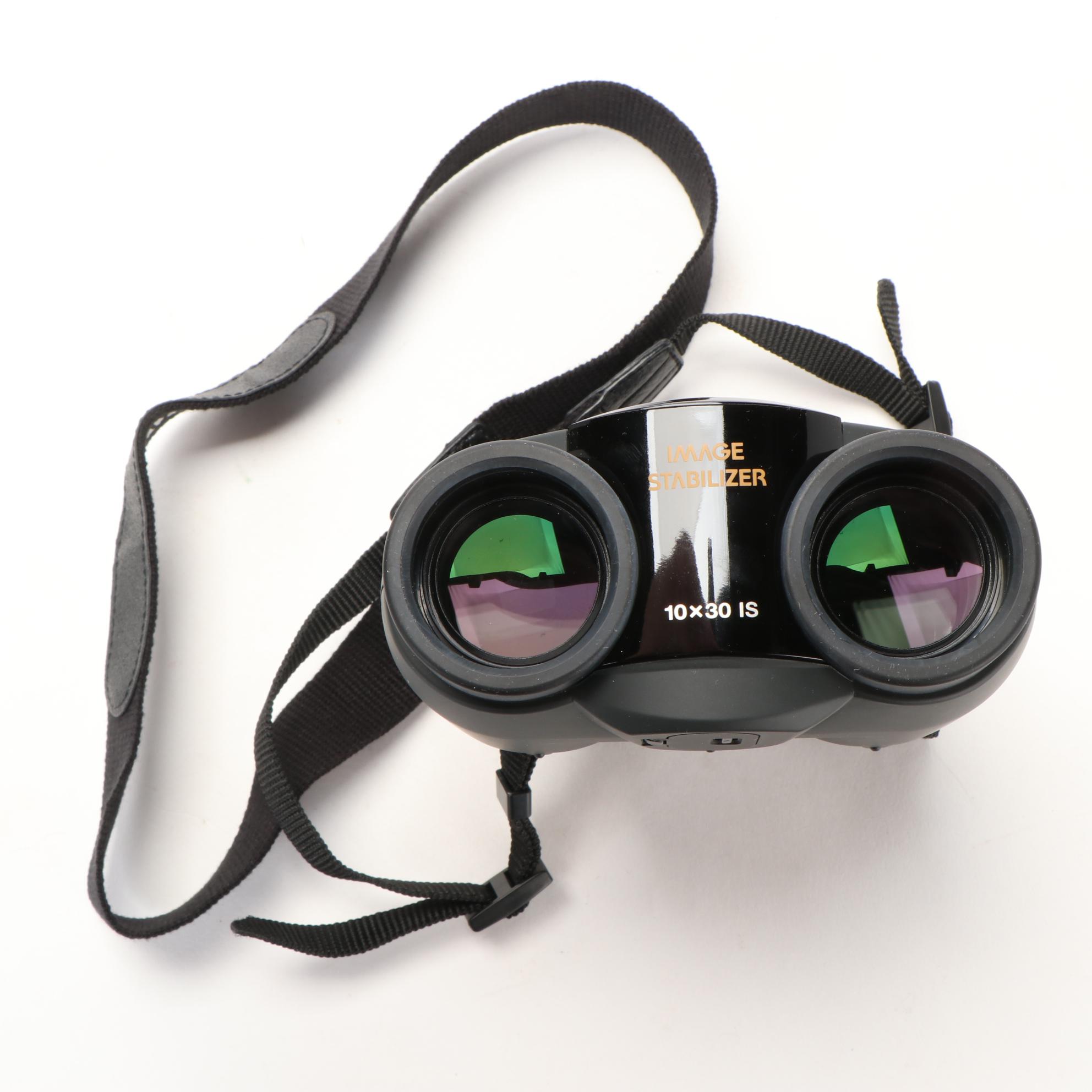 Canon Image Stabilizer 10x30 IS Binoculars with Case