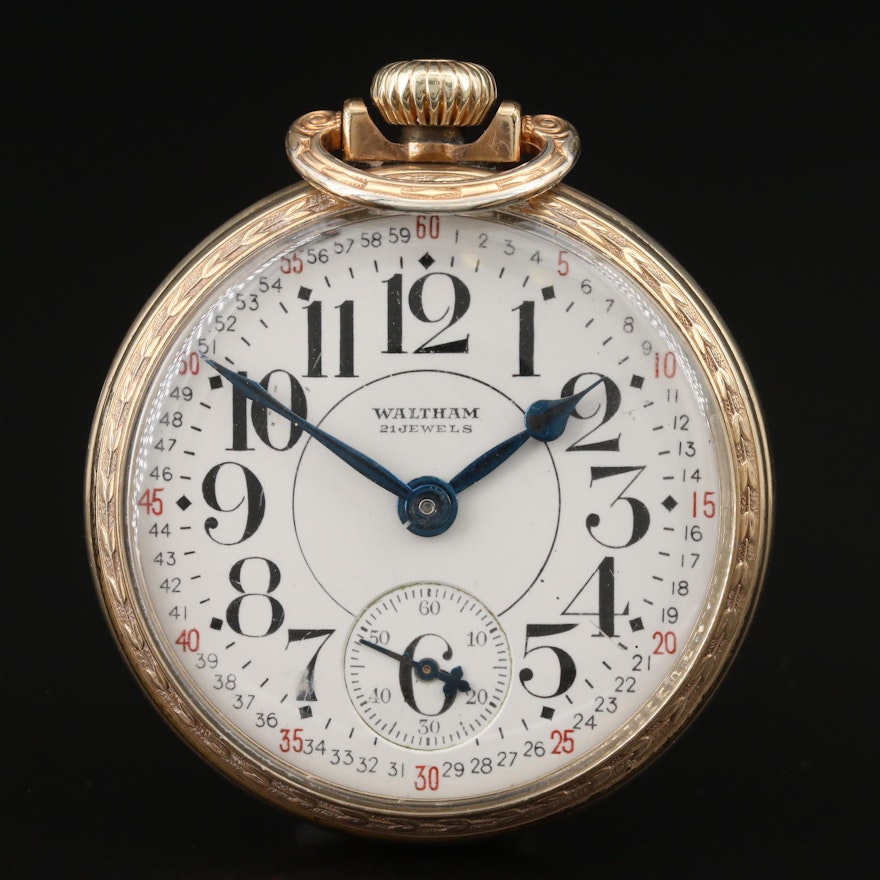 1936 Waltham Riverside Pocket Watch