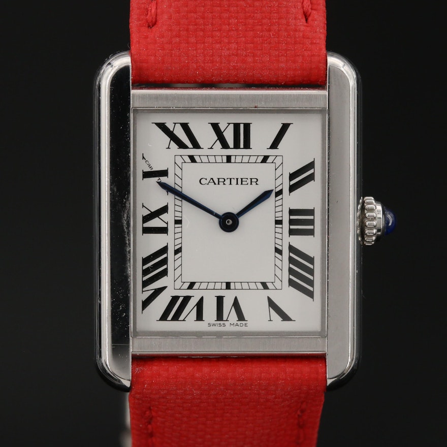 Cartier "Tank" Solo Wristwatch