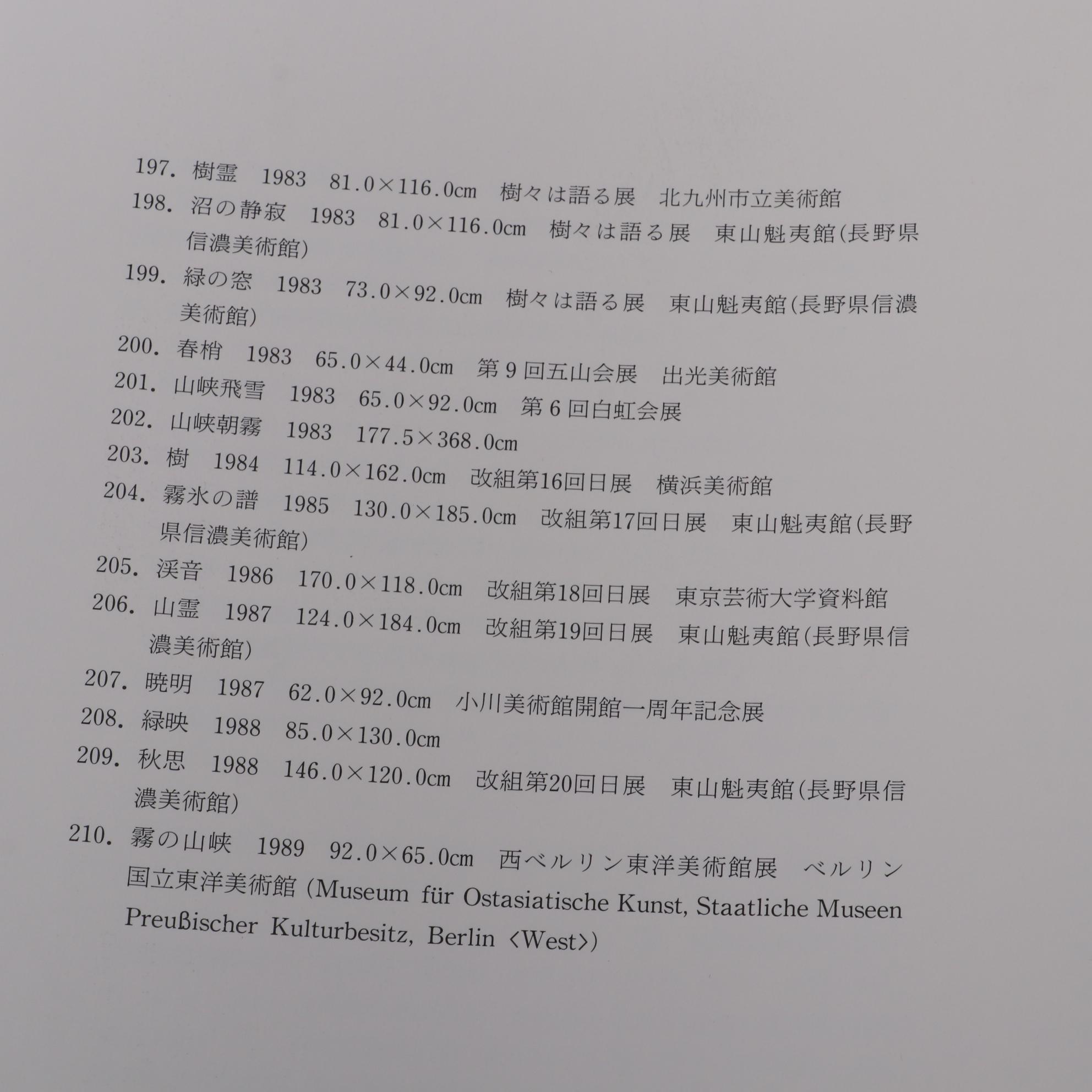 "Kaii Higashiyama Works" Art Book and "Autumn Thoughts" Print